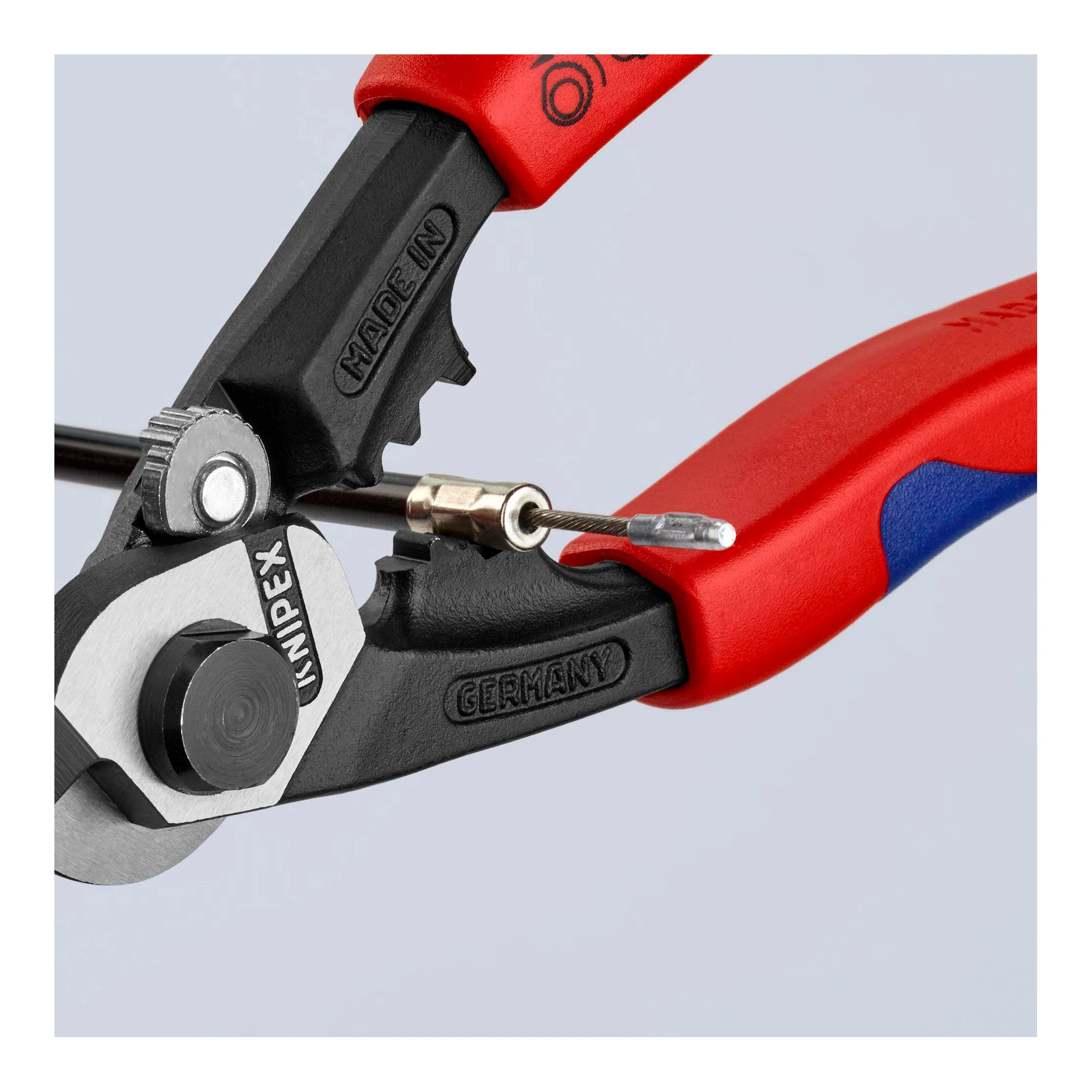 KNIPEX | Drahtseilschere | Länge 190 mm | poliert – Bild 6