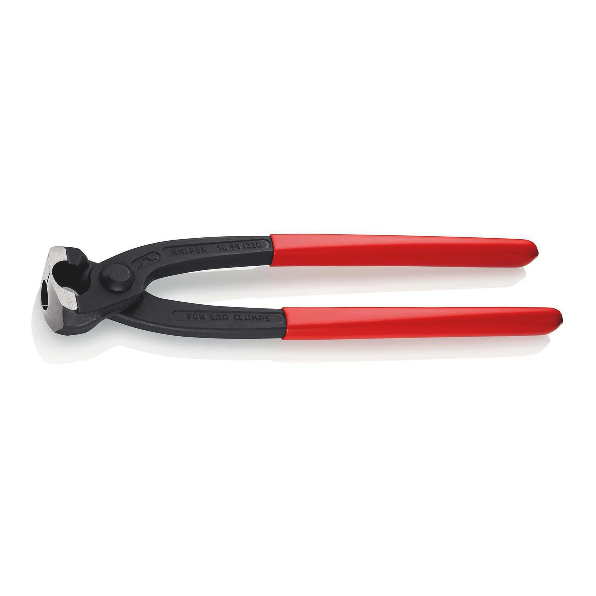 KNIPEX | Ohrklemmenzange | Gesamtlänge 220 mm | Kopf schwarz atramentiert