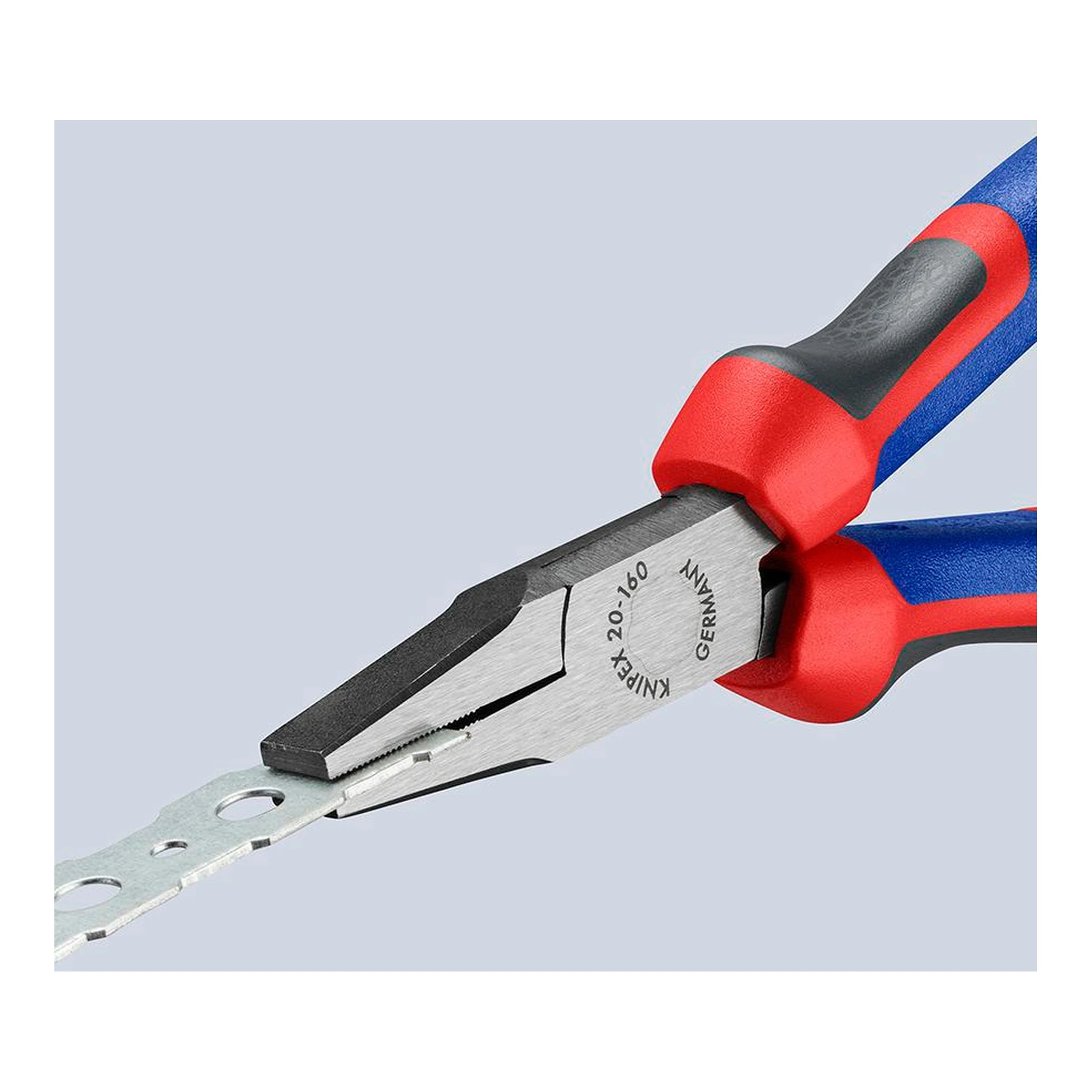KNIPEX | Flachzange | Gesamtlänge 160 mm | Kopf poliert schwarz atramentiert – Bild 4