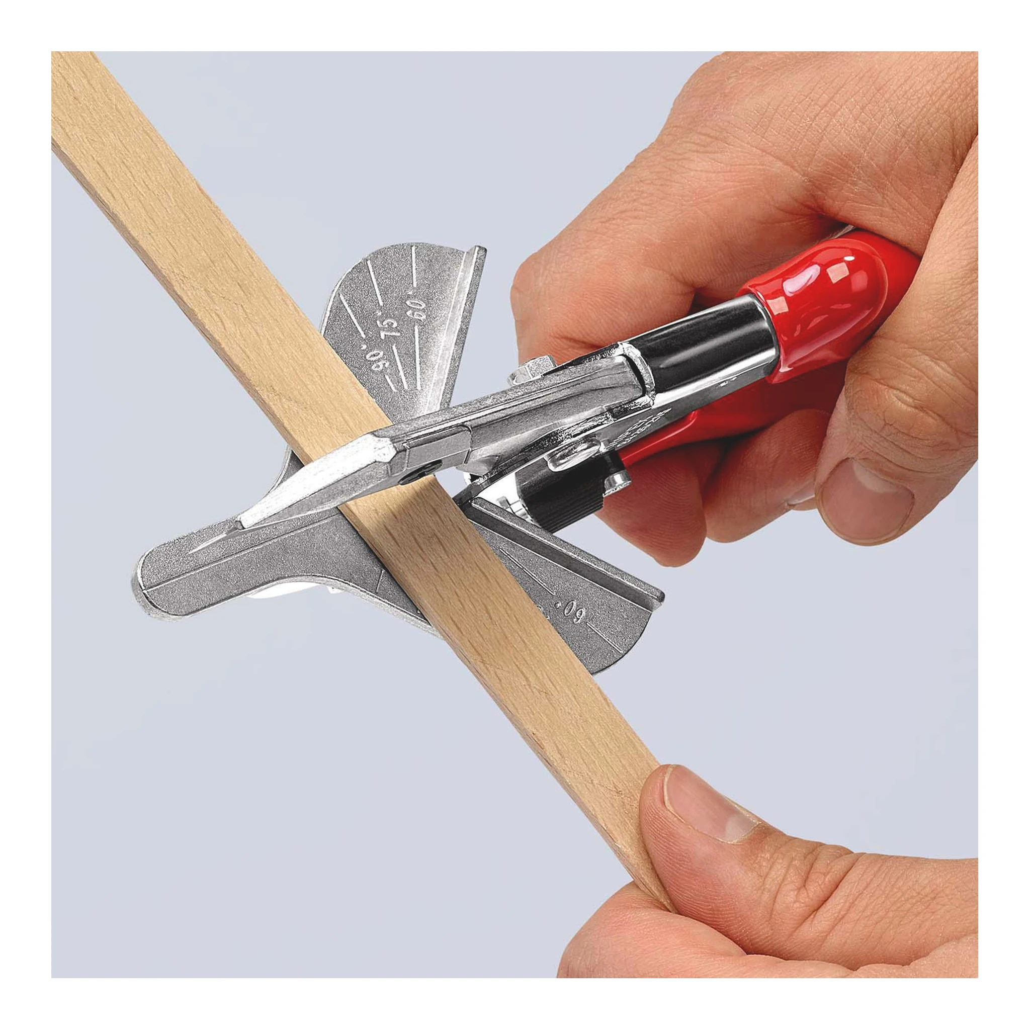 KNIPEX | Gehrungsschere | Länge 215 mm Klingenlänge 56 mm – Bild 7