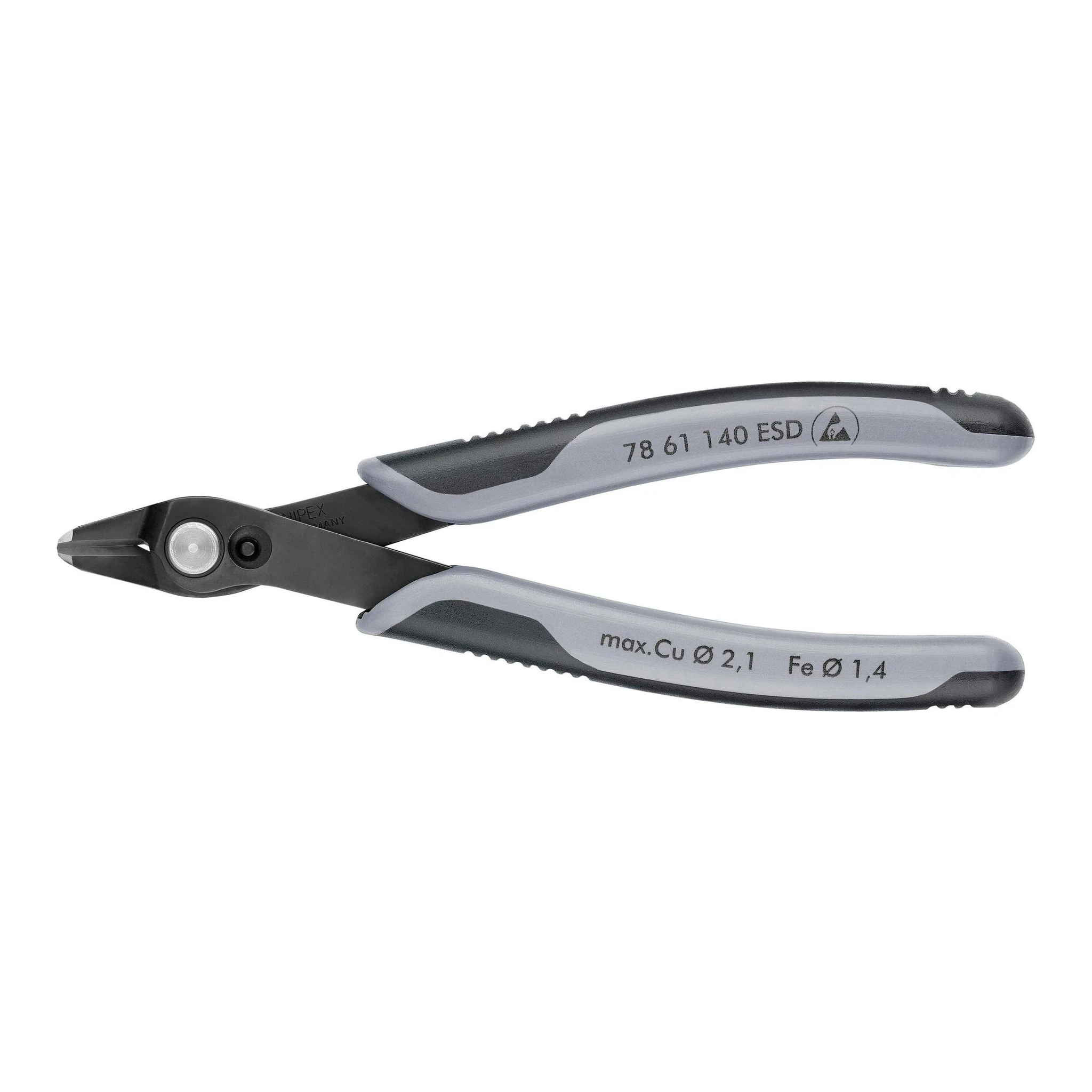 KNIPEX | Elektronik-Seitenschneider | Länge 140 mm | Facette nein