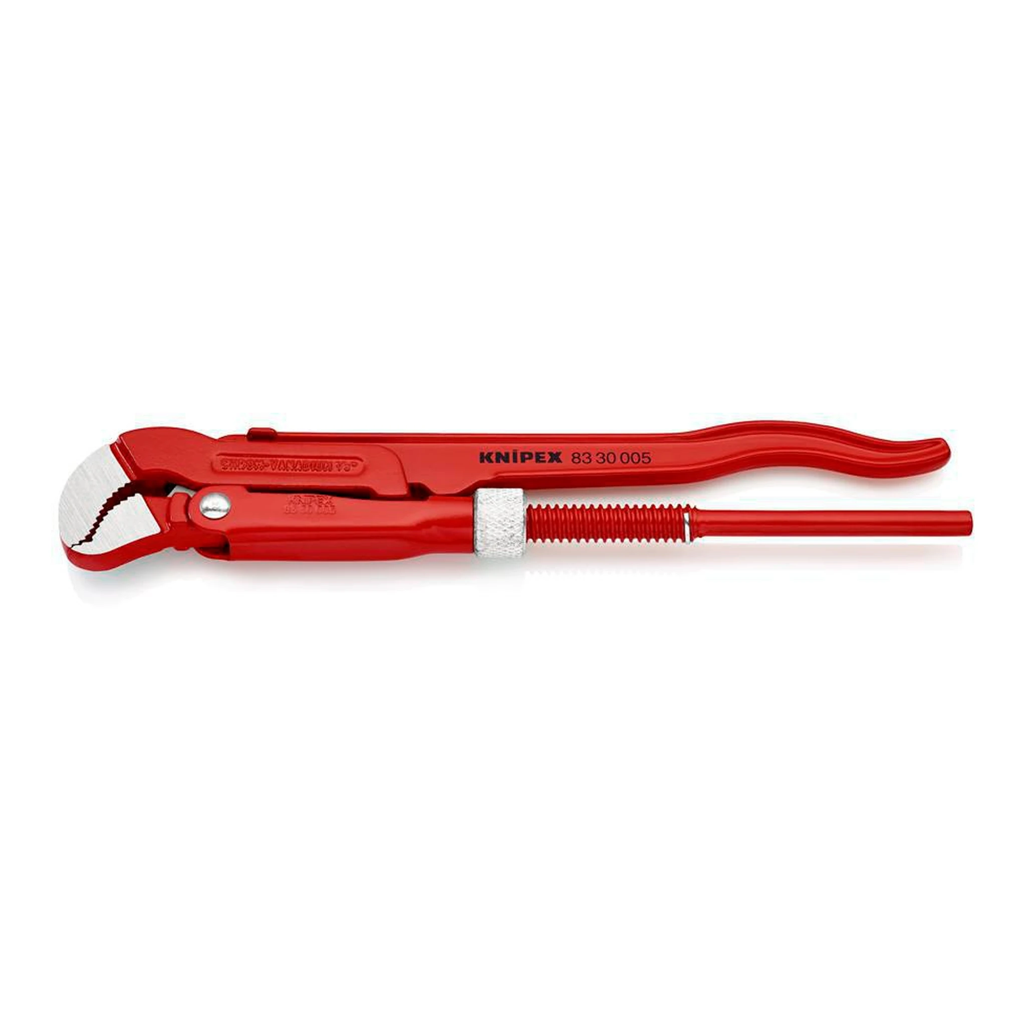 KNIPEX | Rohrzange | Gesamtlänge 245 mm Spannweite 0-35 mm | für Rohre 1/2 ″