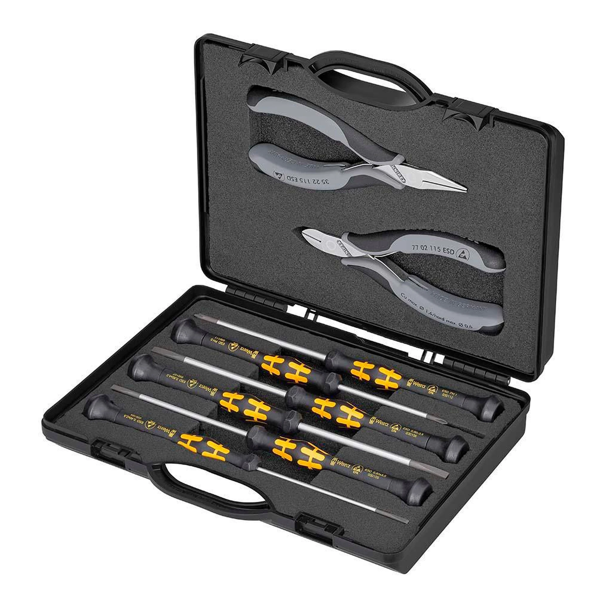 KNIPEX | Elektronikwerkzeugsatz ESD | 8-teilig