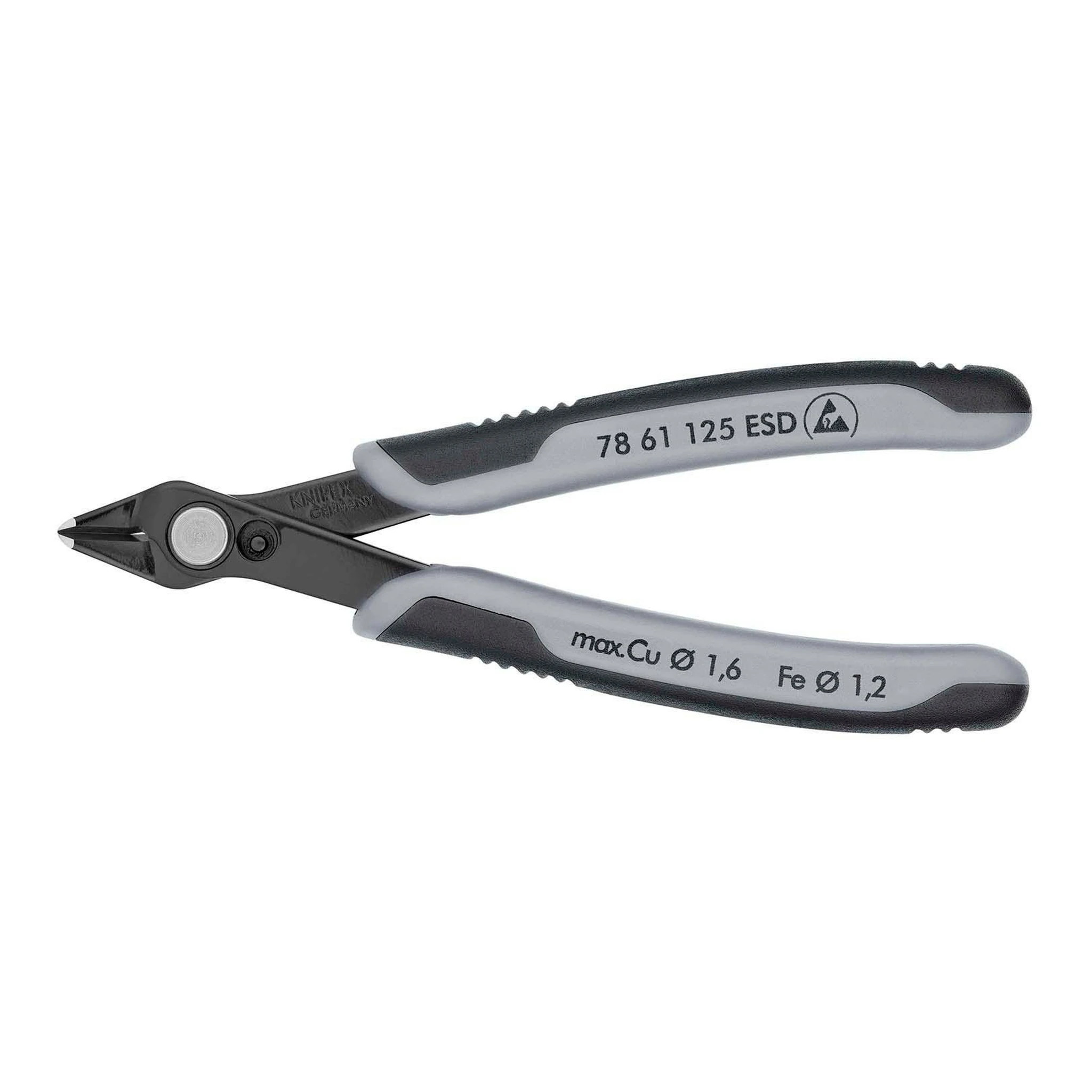 KNIPEX | Elektronik-Seitenschneider | Länge 125 mm Form 6 | Facette nein