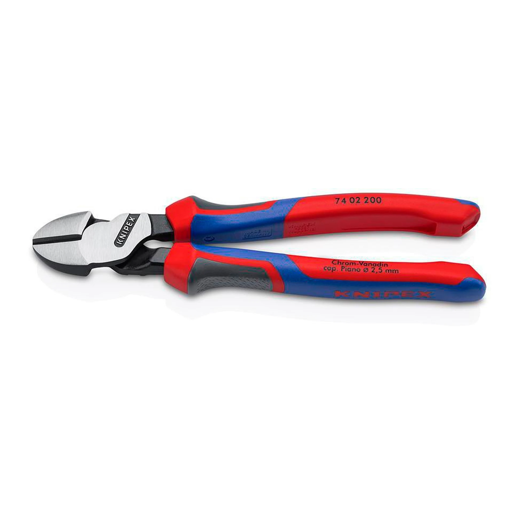 KNIPEX | Kraftseitenschneider | Länge 200 mm | poliert Form 0