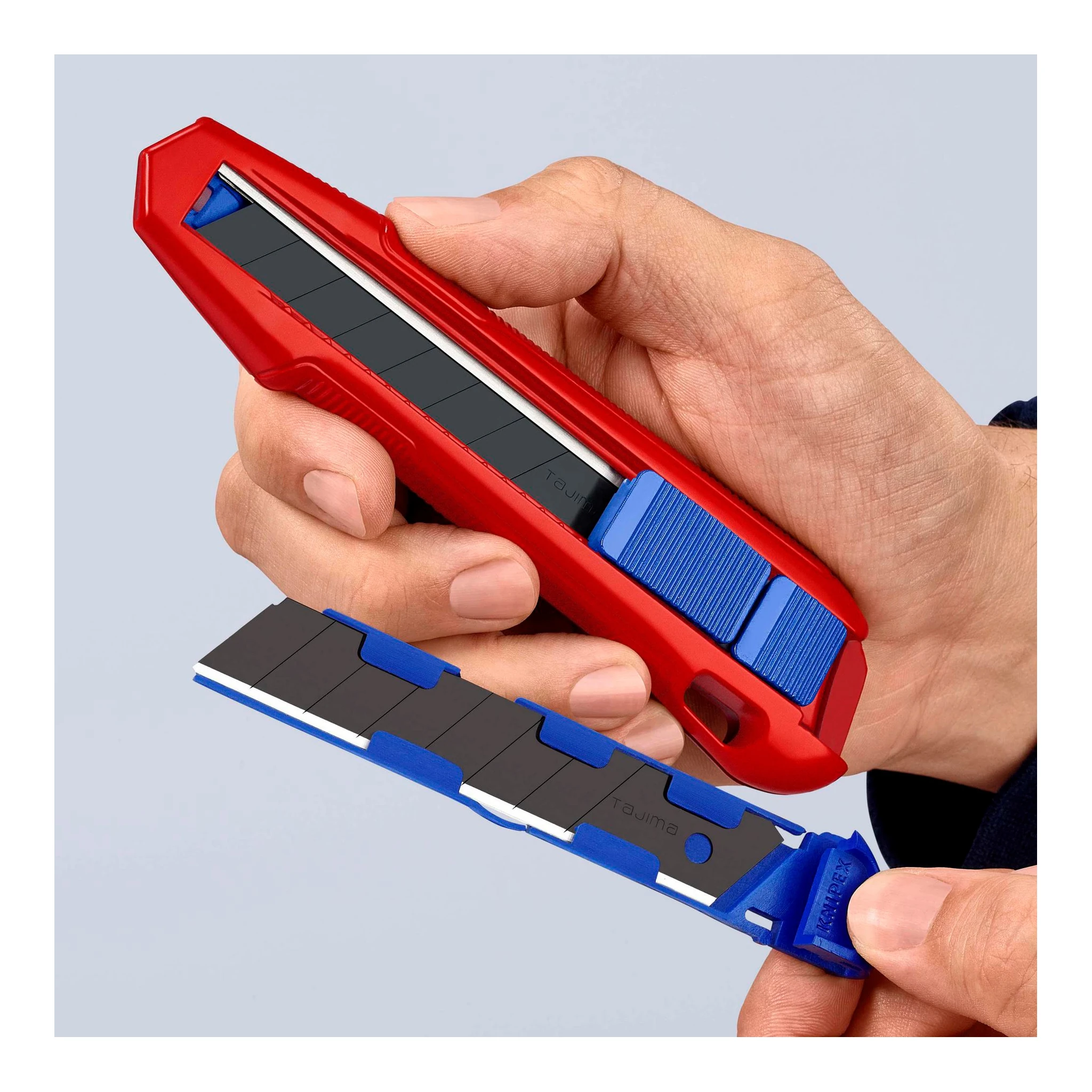 KNIPEX | Cuttermesser | Klingenbreite 18 mm Länge 165 mm | Magnesium – Bild 20