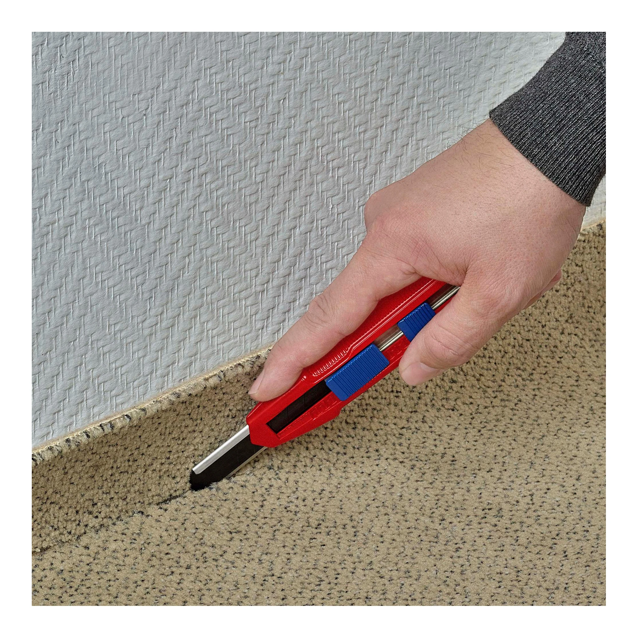 KNIPEX | Cuttermesser | Klingenbreite 18 mm Länge 165 mm | Magnesium – Bild 22