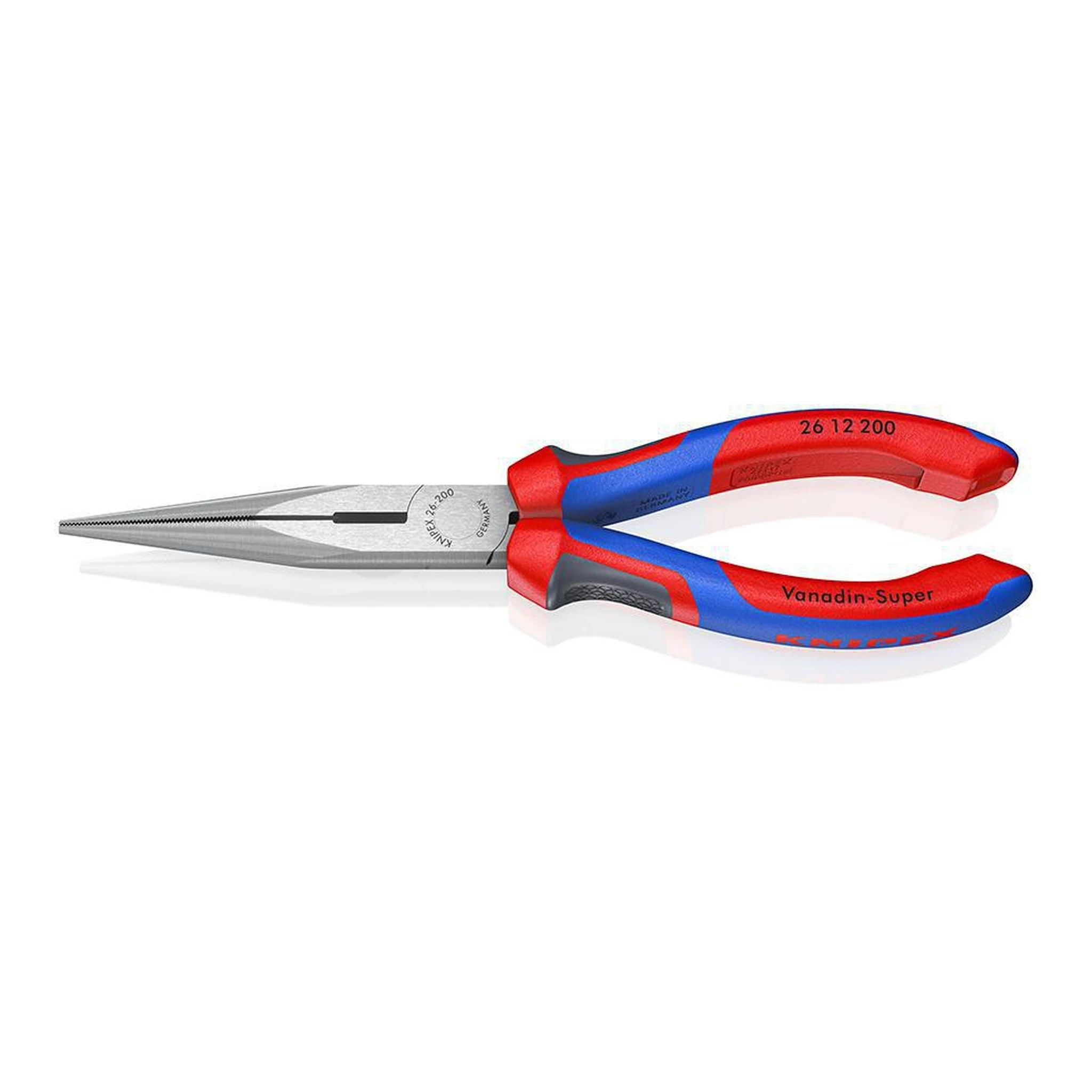 KNIPEX | Flachrundzange | Länge 200 mm poliert | gerade