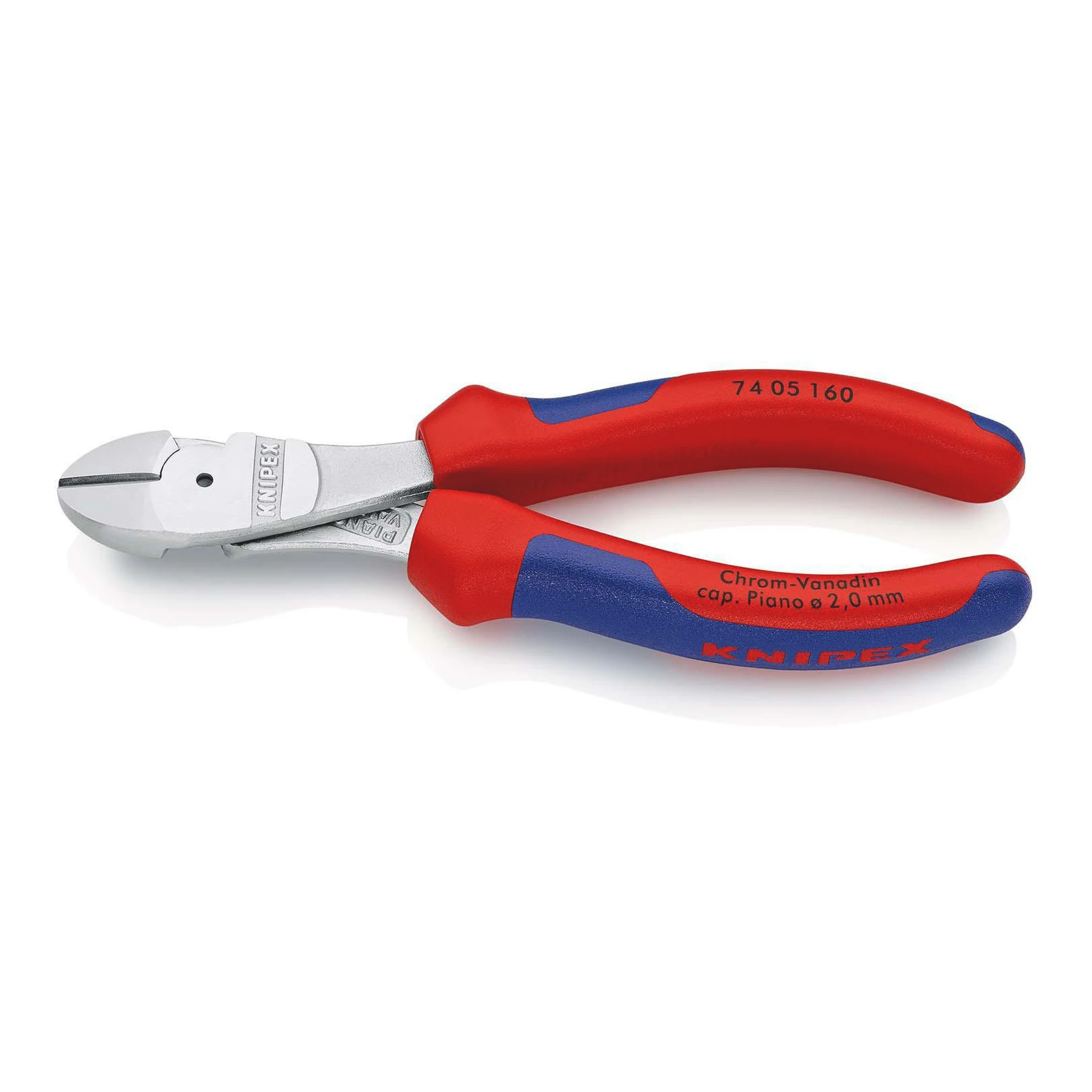 KNIPEX | Kraftseitenschneider | Länge 160 mm | Form 0