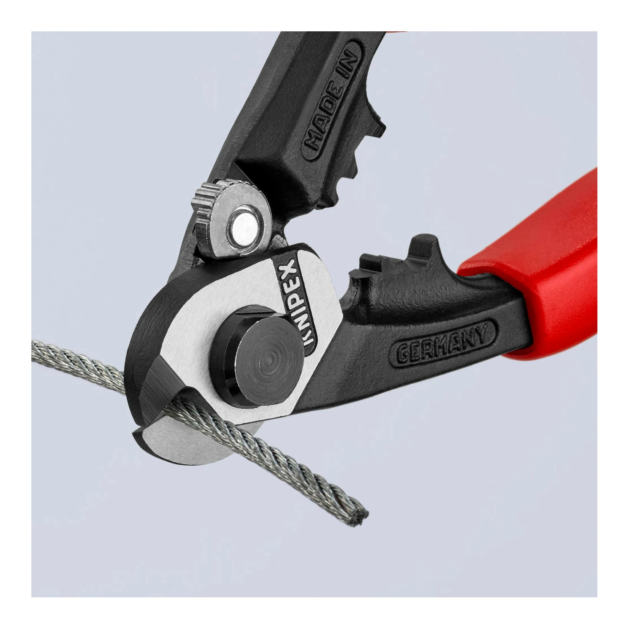 KNIPEX | Drahtseilschere | Länge 190 mm | poliert – Bild 8