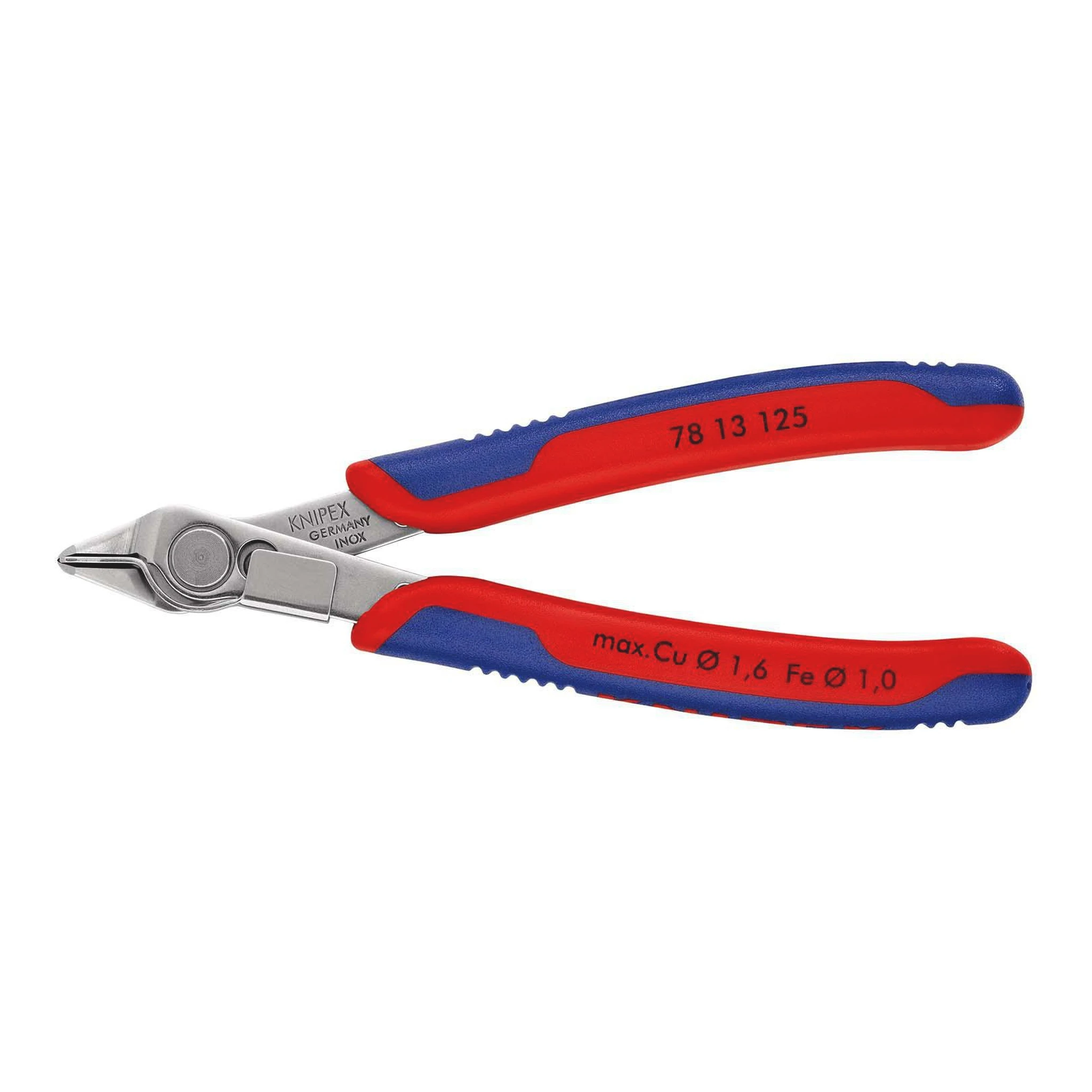 KNIPEX | Elektronik-Seitenschneider | INOX Länge 125 mm Form 1 | Facette nein