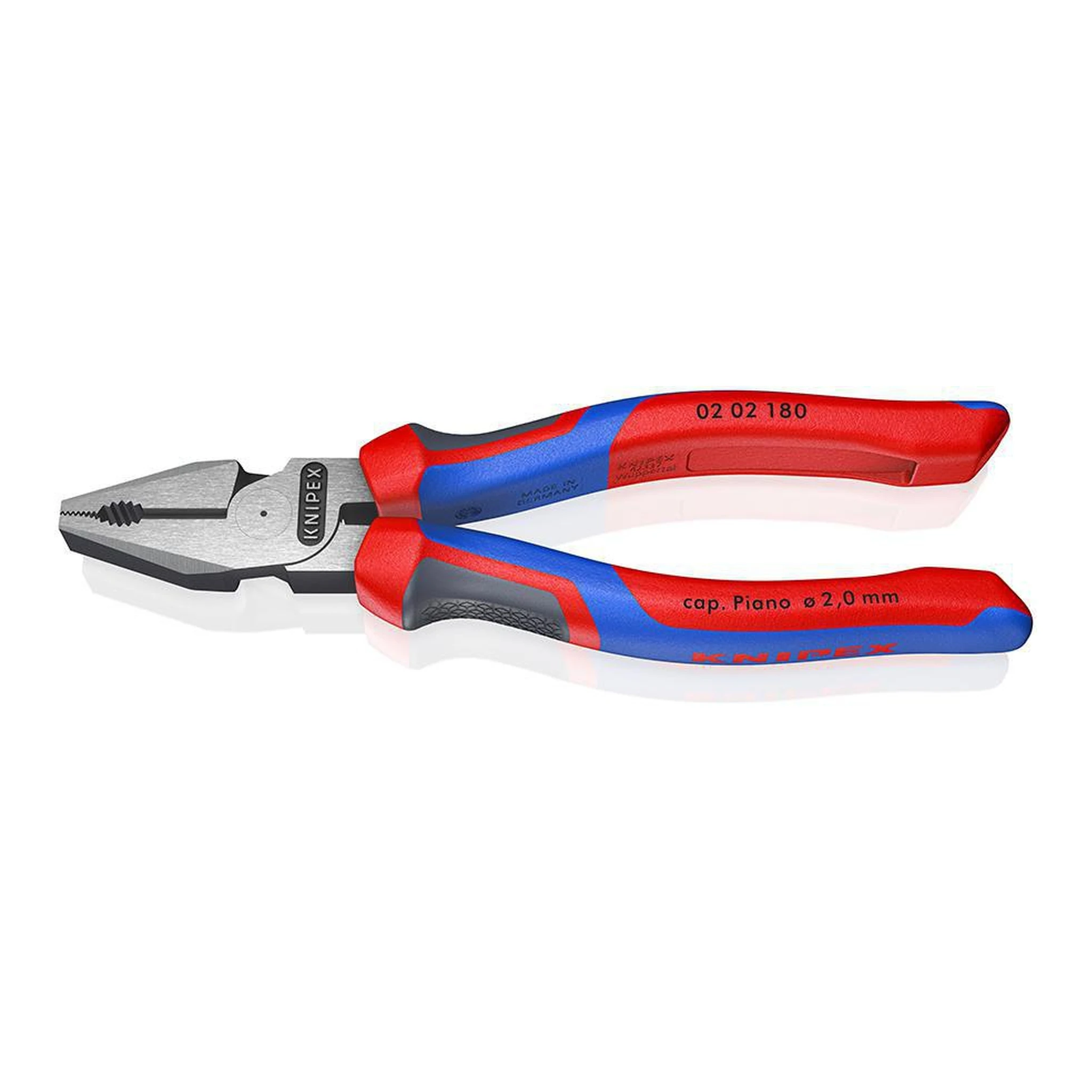 KNIPEX | Kraftkombizange | Länge 180 mm | poliert Comfort-Griff