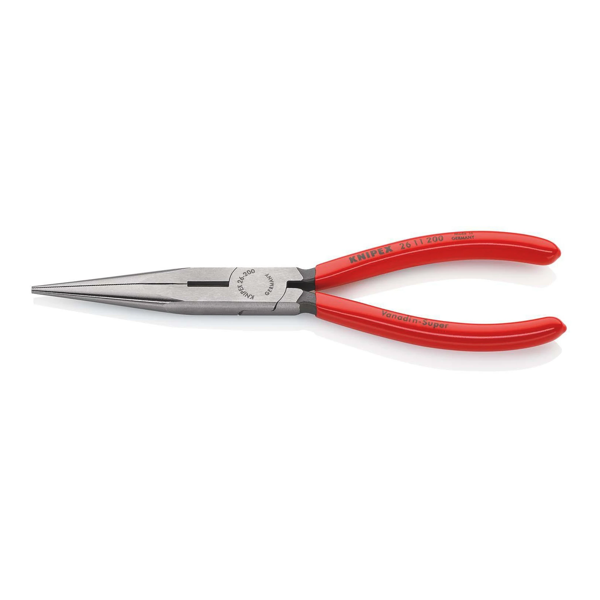 KNIPEX | Flachrundzange | Länge 200 mm poliert | gerade