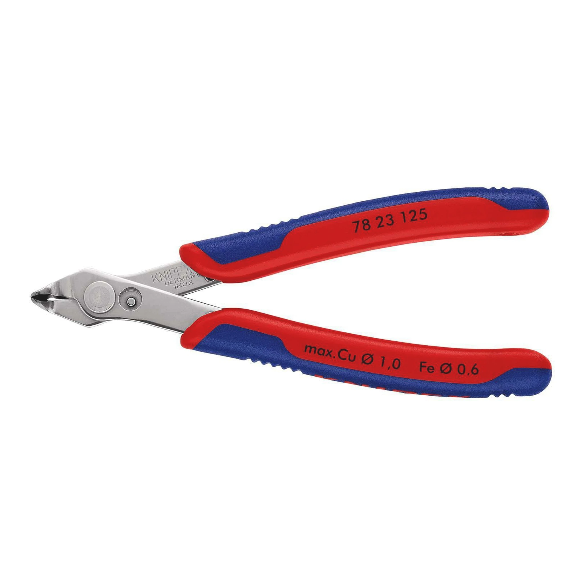 KNIPEX | Elektronik-Seitenschneider | INOX Länge 125 mm Form 2 | Facette nein