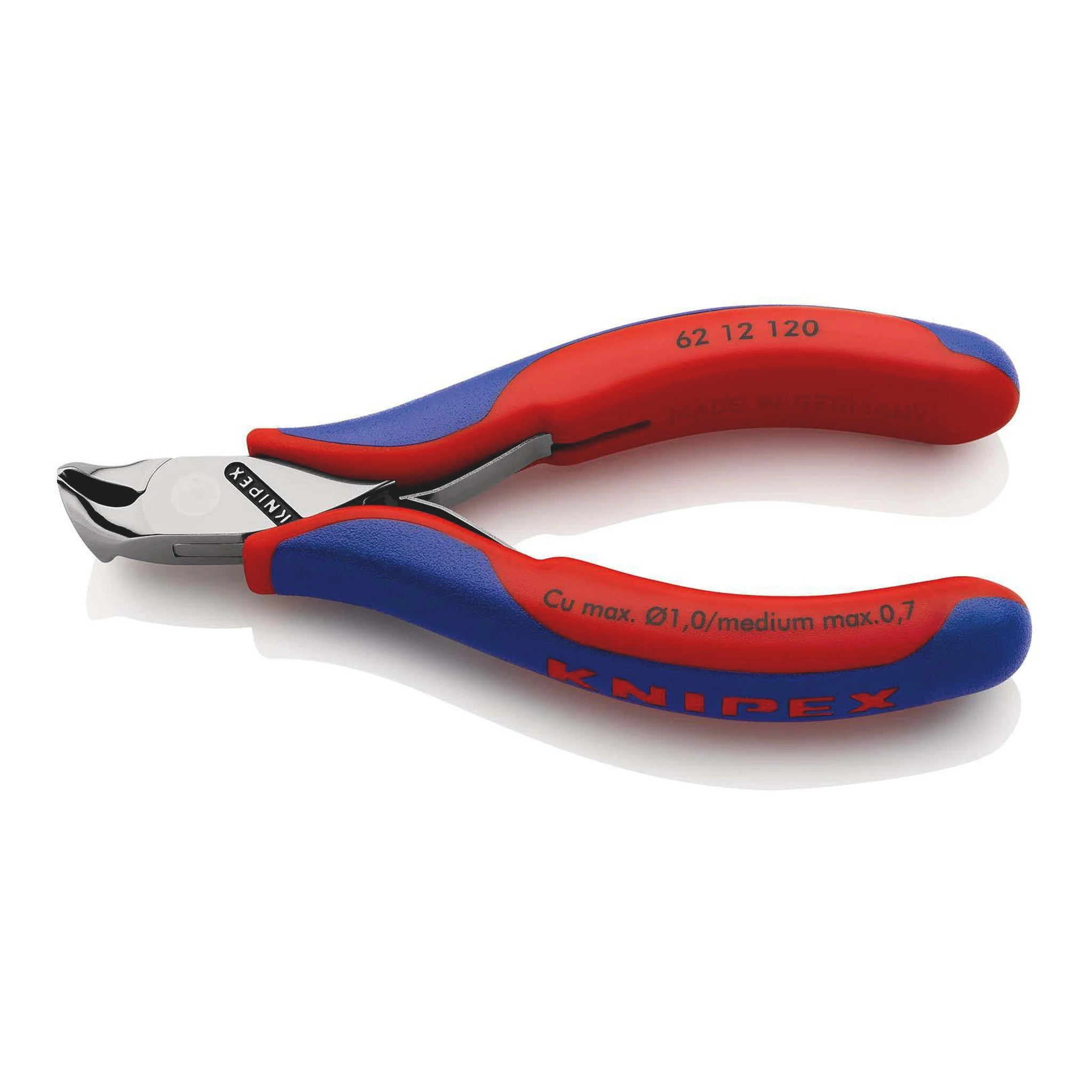 KNIPEX | Elektronik-Schrägschneider | Länge 120 mm | Facette nein