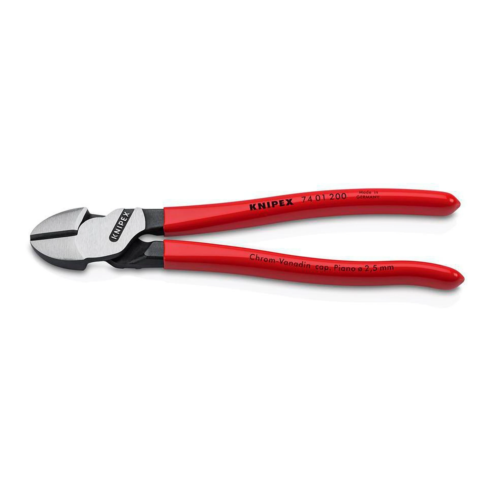 KNIPEX | Kraftseitenschneider | Länge 200 mm | poliert Form 0