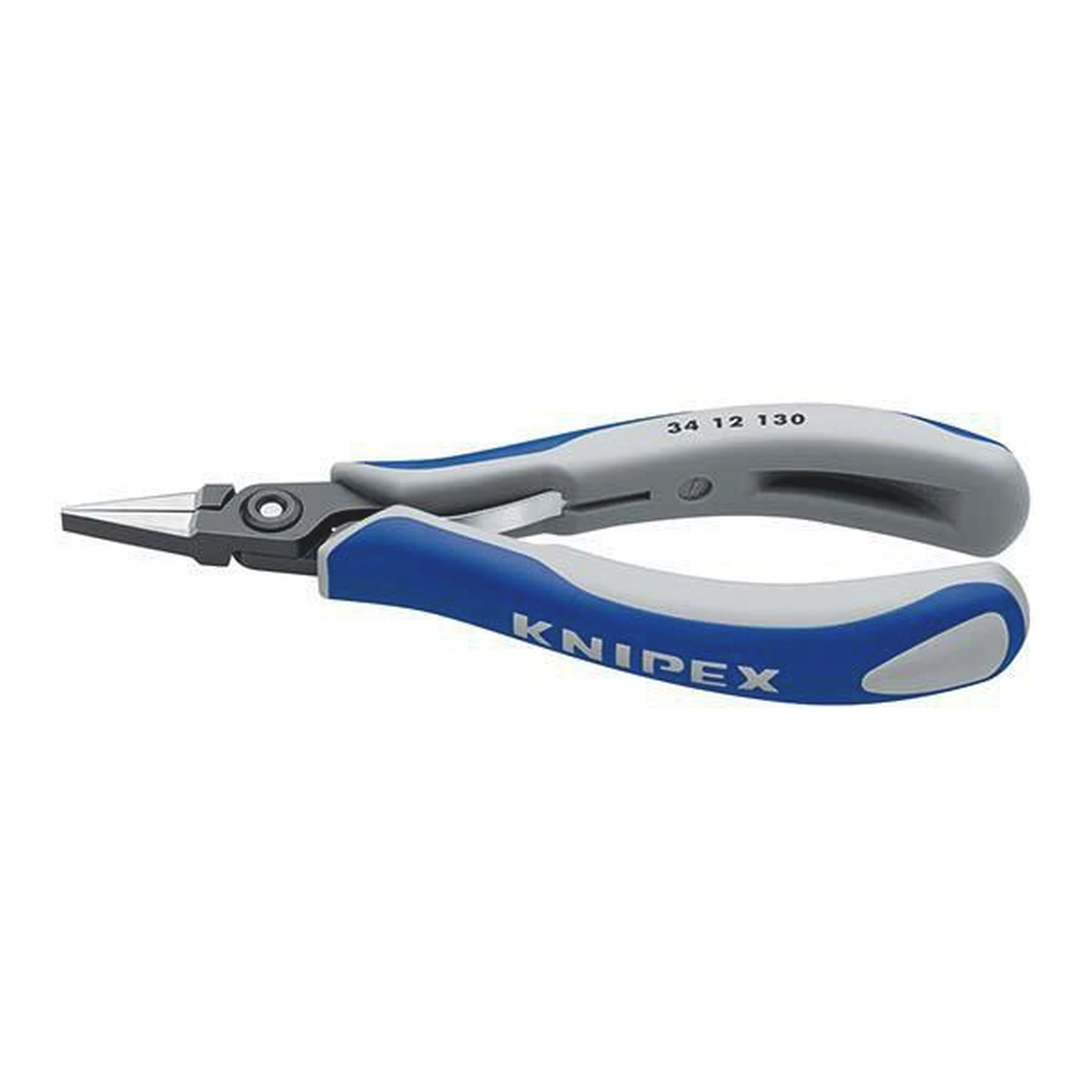 KNIPEX | Präzisions-Elektronik-Flachzange | Gesamtlänge 135 mm | flachbreite Backen poliert Form 1