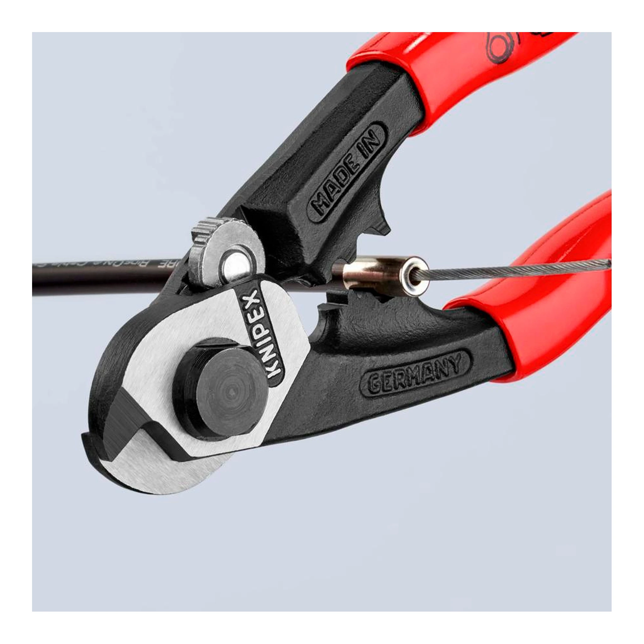 KNIPEX | Drahtseilschere | Länge 190 mm | poliert – Bild 12