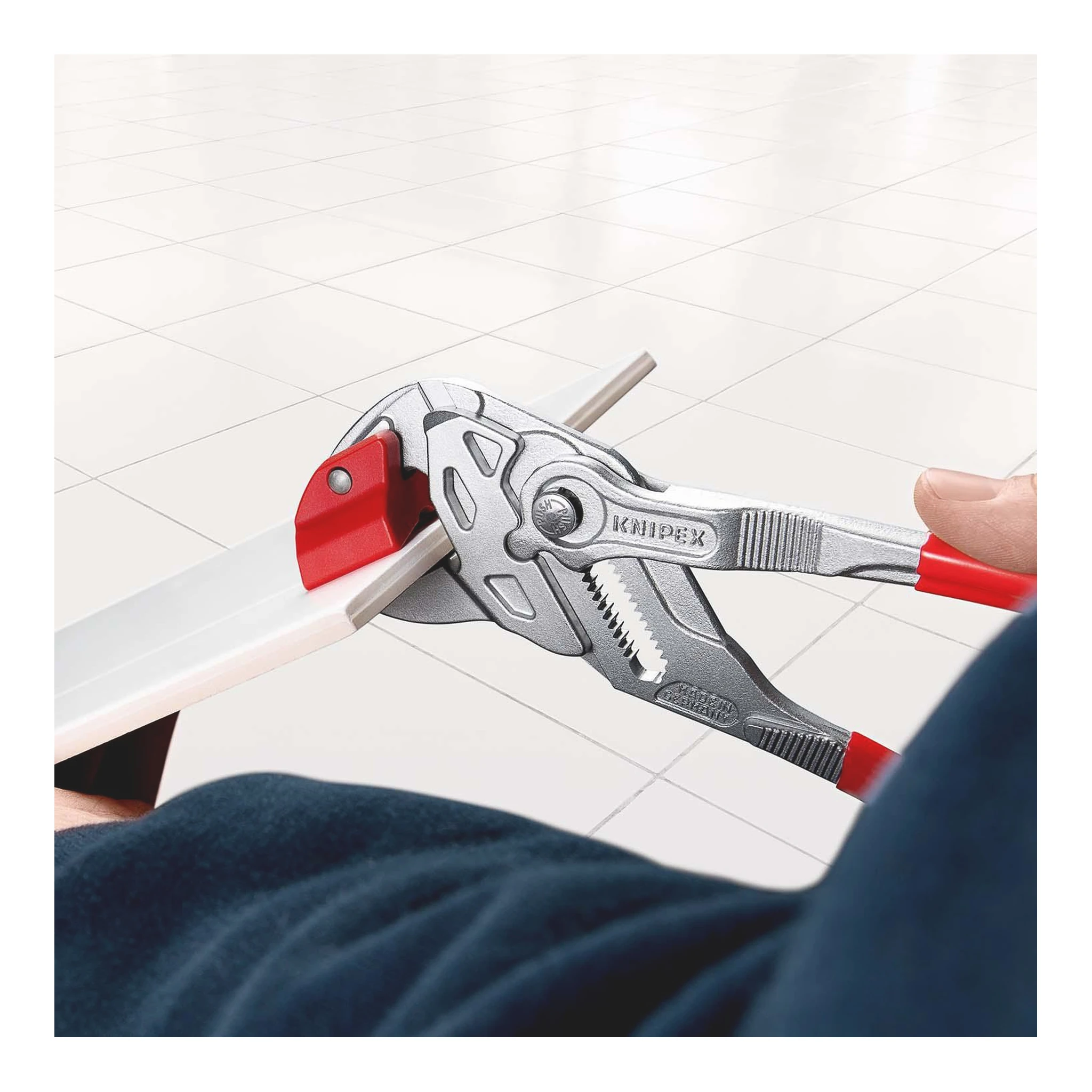 KNIPEX | Fliesenbrechzange | 250 mm | Chrom-Vanadium-Stahl – Bild 8