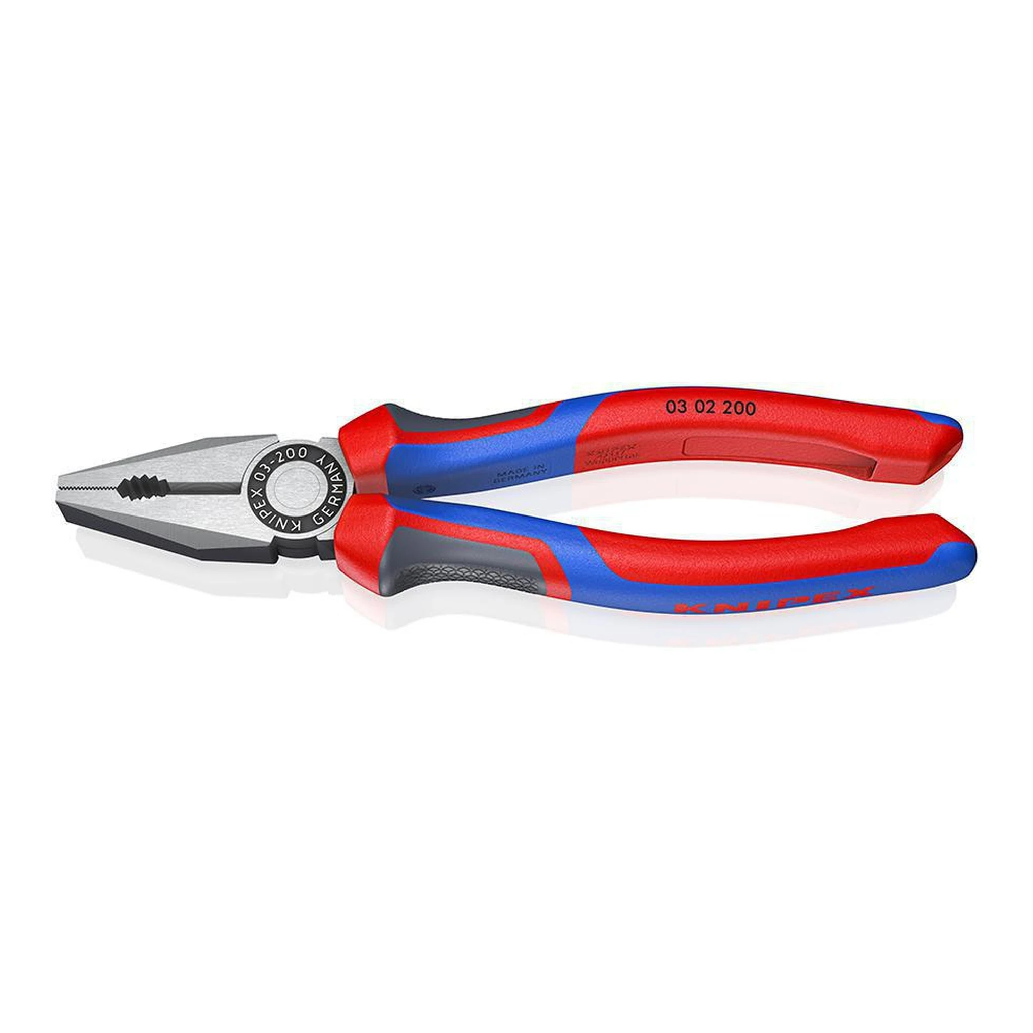 KNIPEX | Kombizange | Länge 200 mm | poliert Comfort-Griff