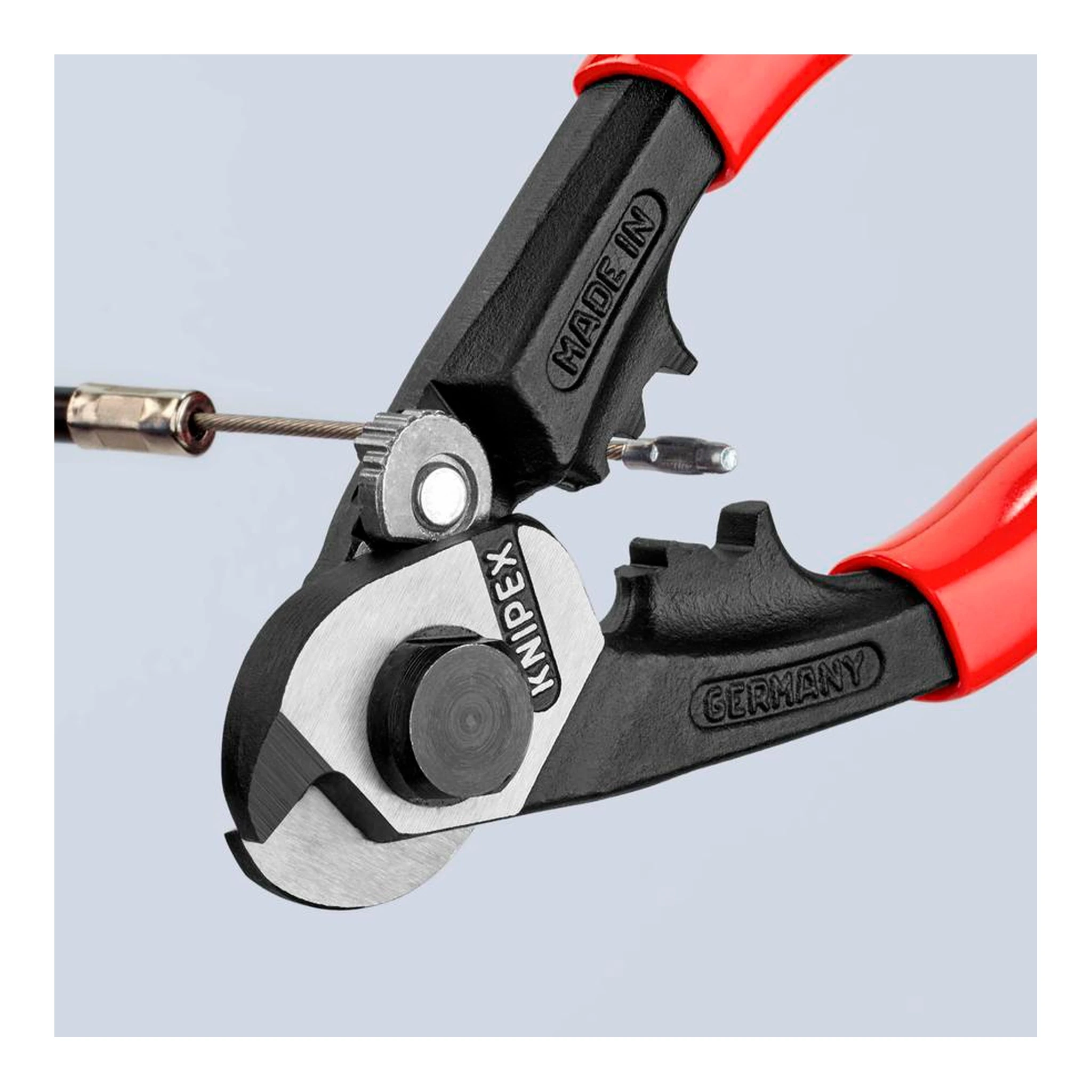 KNIPEX | Drahtseilschere | Länge 190 mm | poliert – Bild 14