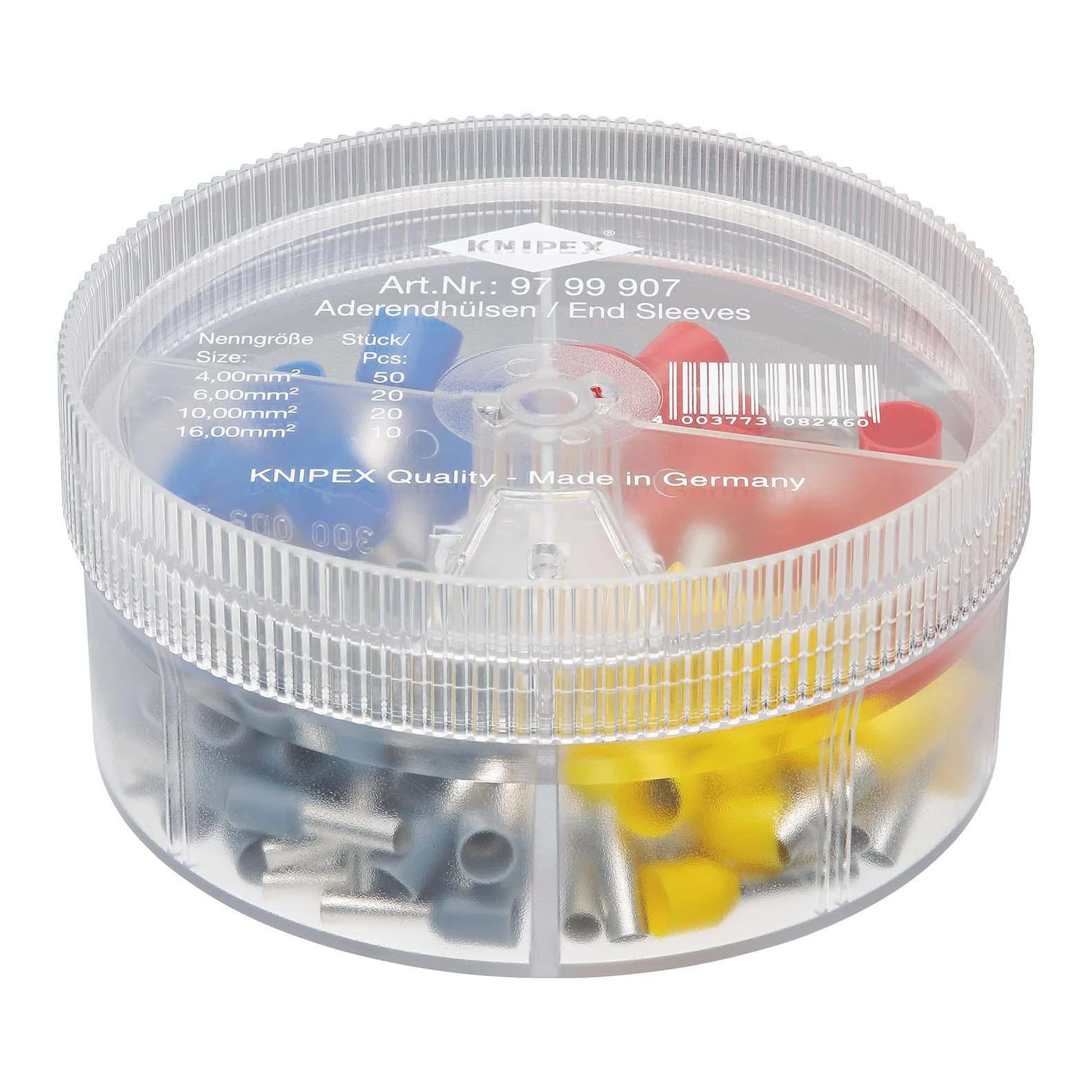 KNIPEX | Sortimentsbox | 100-teilig 4,0 - 16,00 mm²