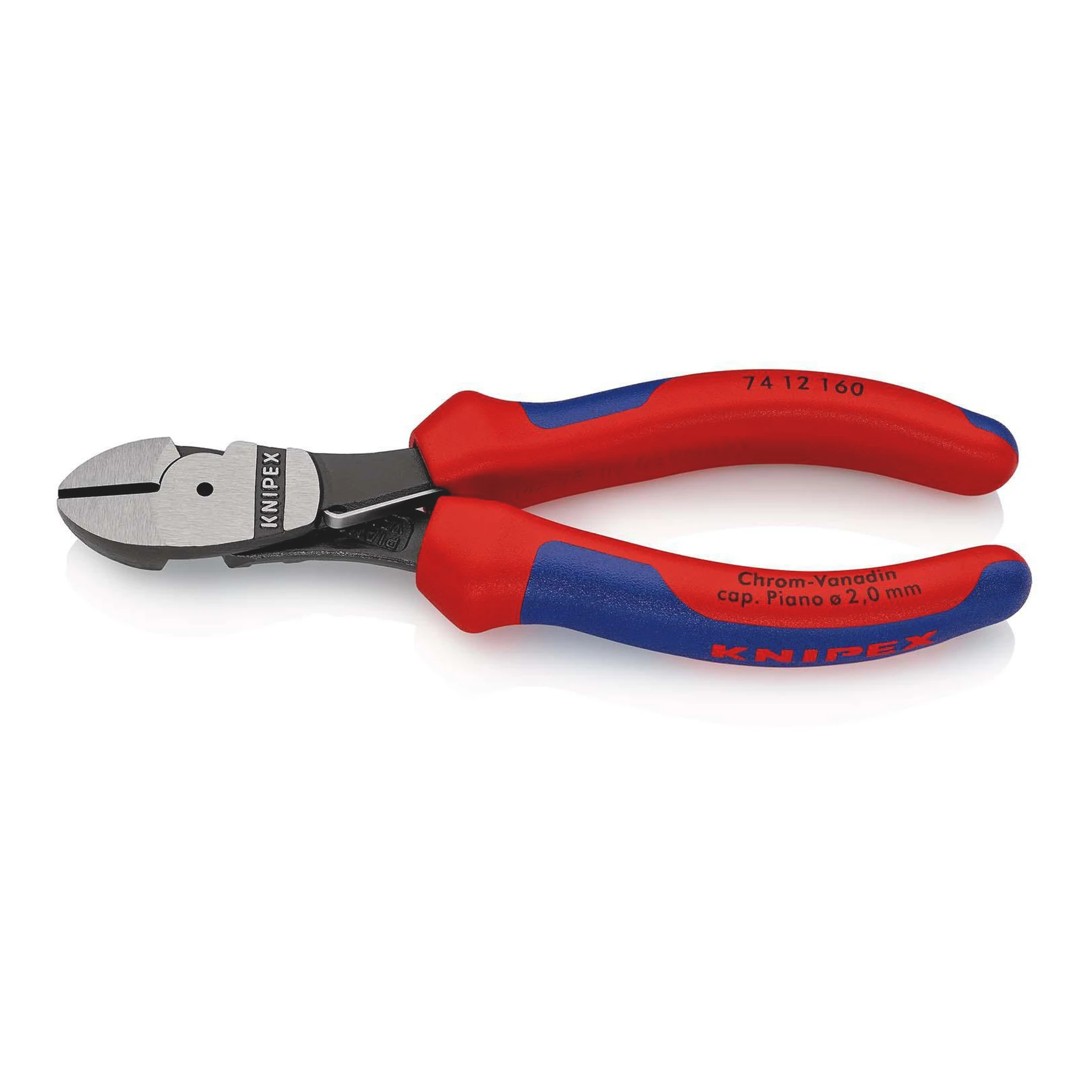 KNIPEX | Kraftseitenschneider | Länge 160 mm | poliert Form 1
