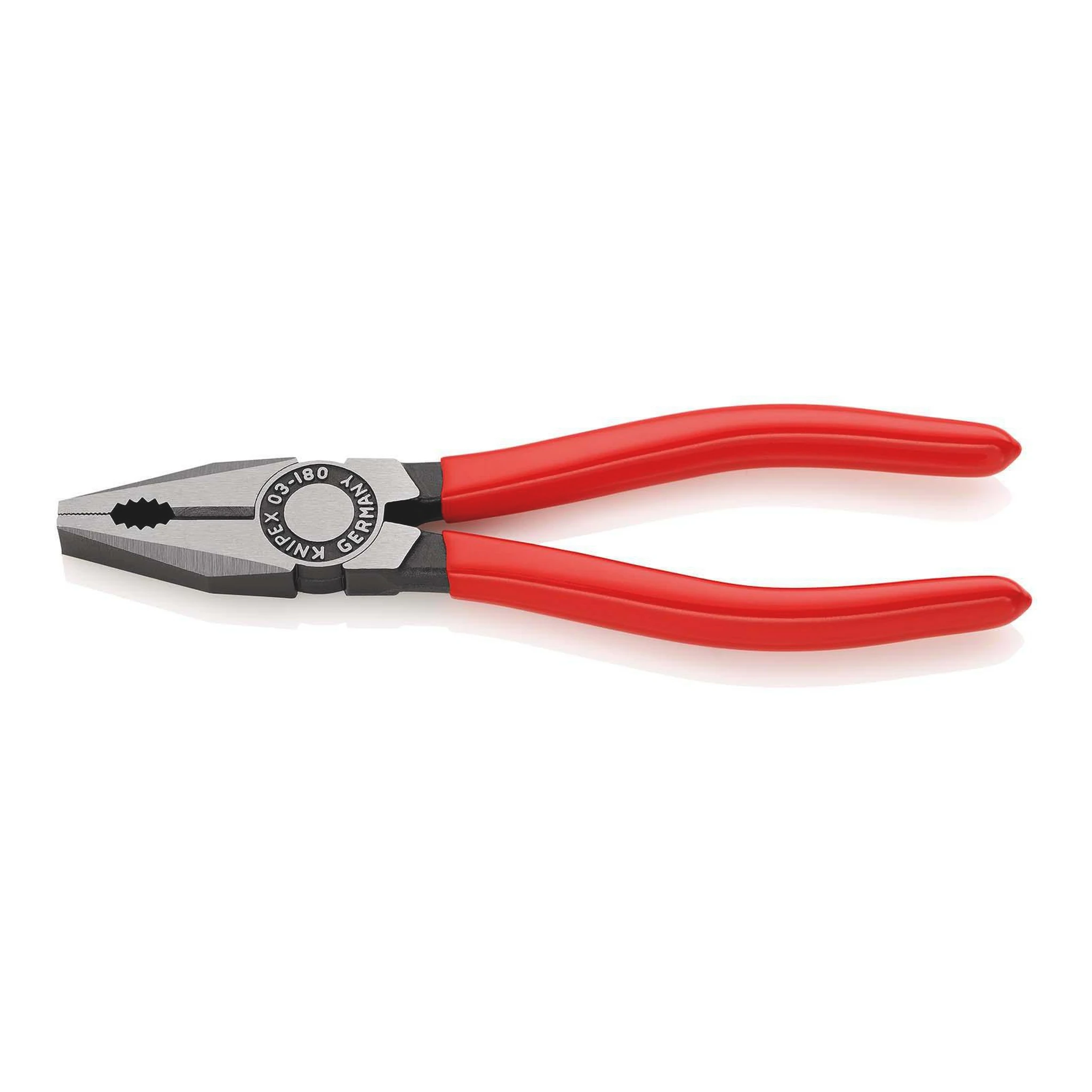 KNIPEX | Kombizange | Länge 180 mm | poliert Kunststoffüberzug