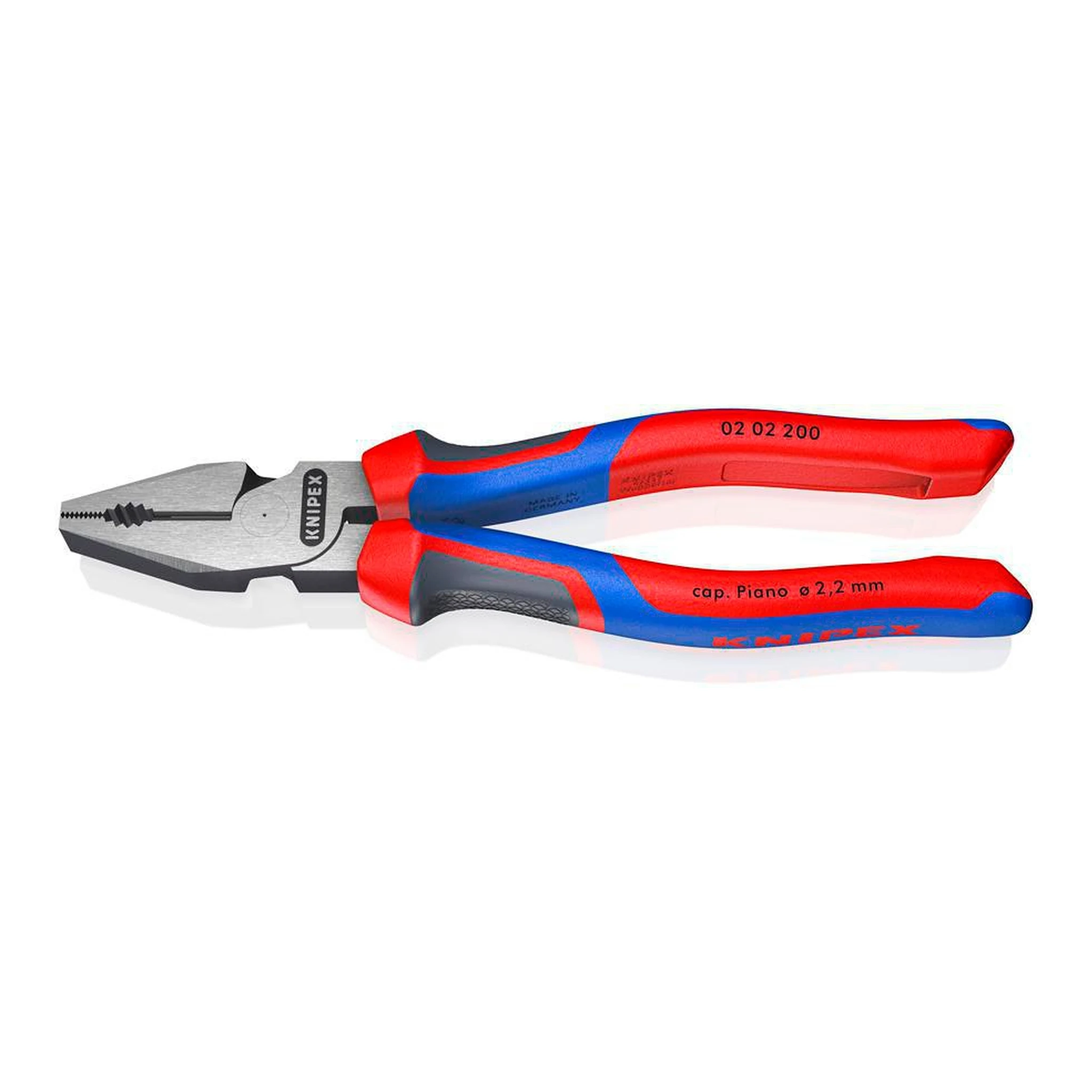 KNIPEX | Kraftkombizange | Länge 200 mm | poliert Comfort-Griff
