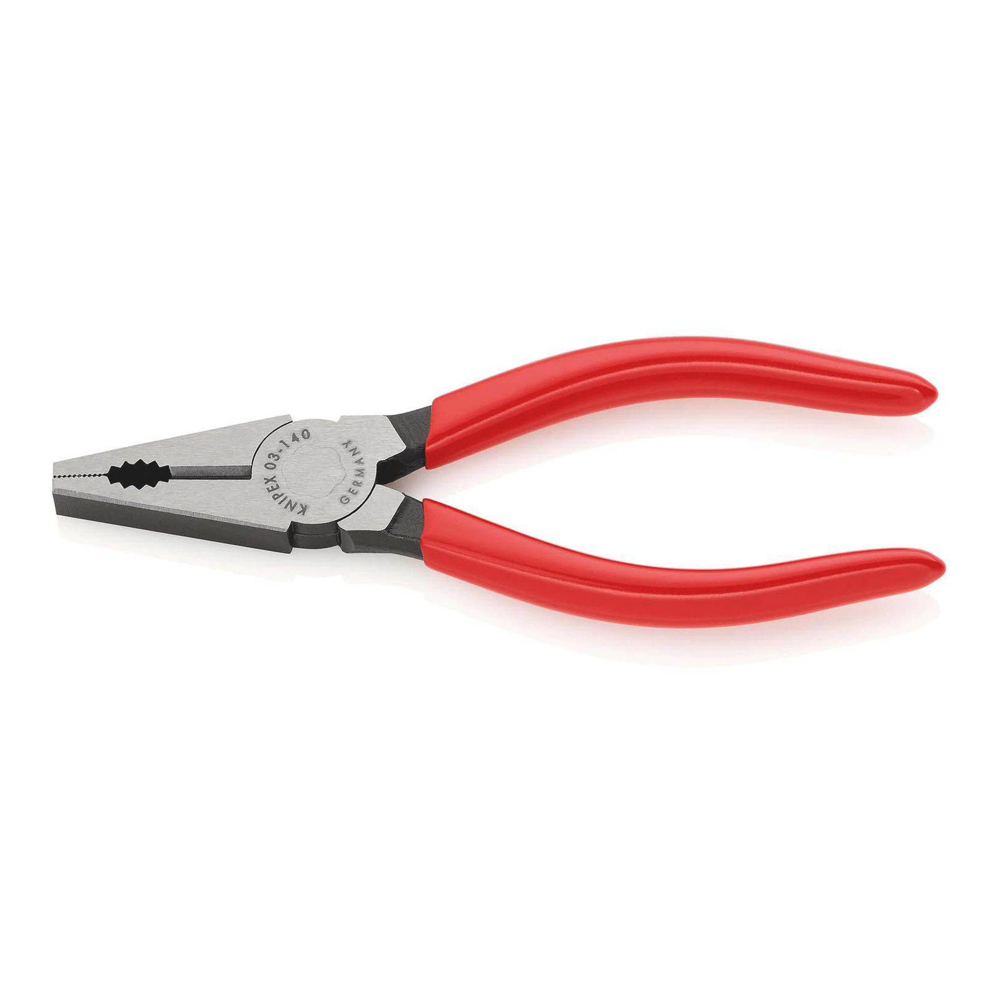 KNIPEX | Kombizange | Länge 140 mm | poliert Kunststoffüberzug