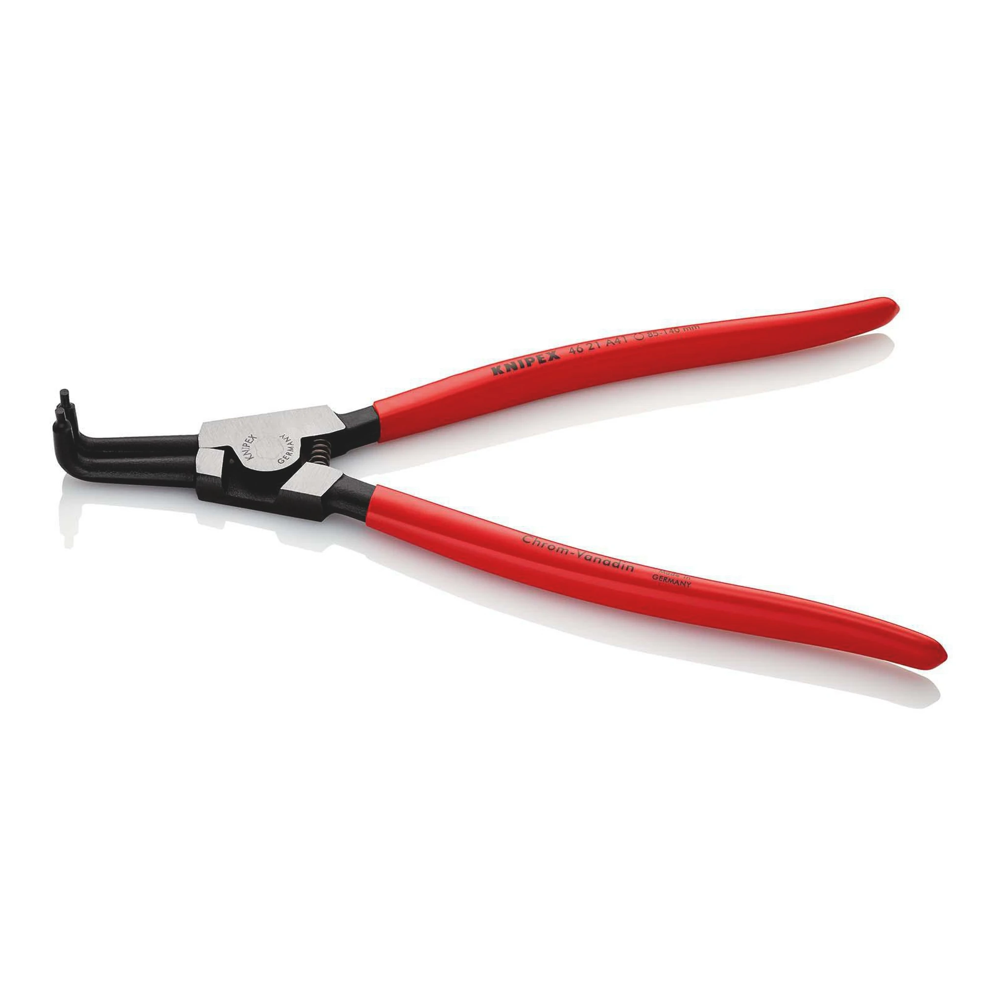 KNIPEX | Außensicherungsringzange | für Wellen Ø 85 - 140 mm | 90° gewinkelt