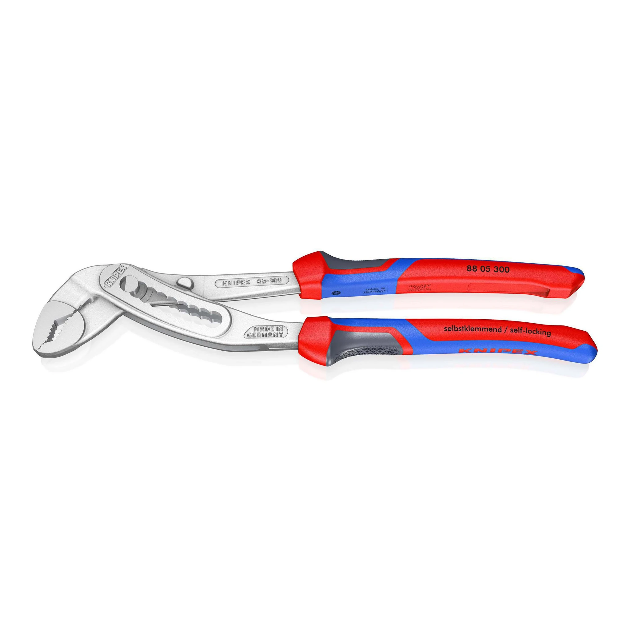 KNIPEX | Wasserpumpenzange | Länge 300 mm Spannweite 60 mm | verchromt