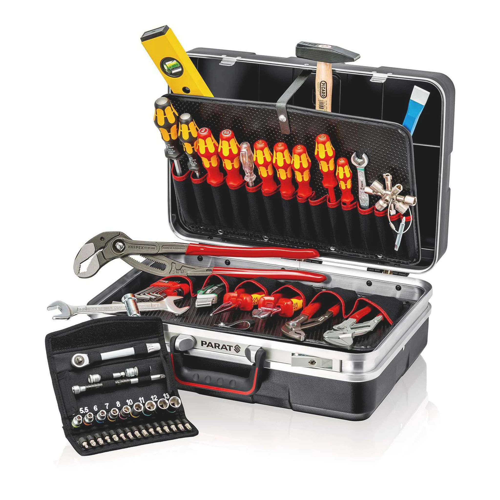 KNIPEX | Werkzeugsortiment | 52-teilig | im Hartschalenkoffer