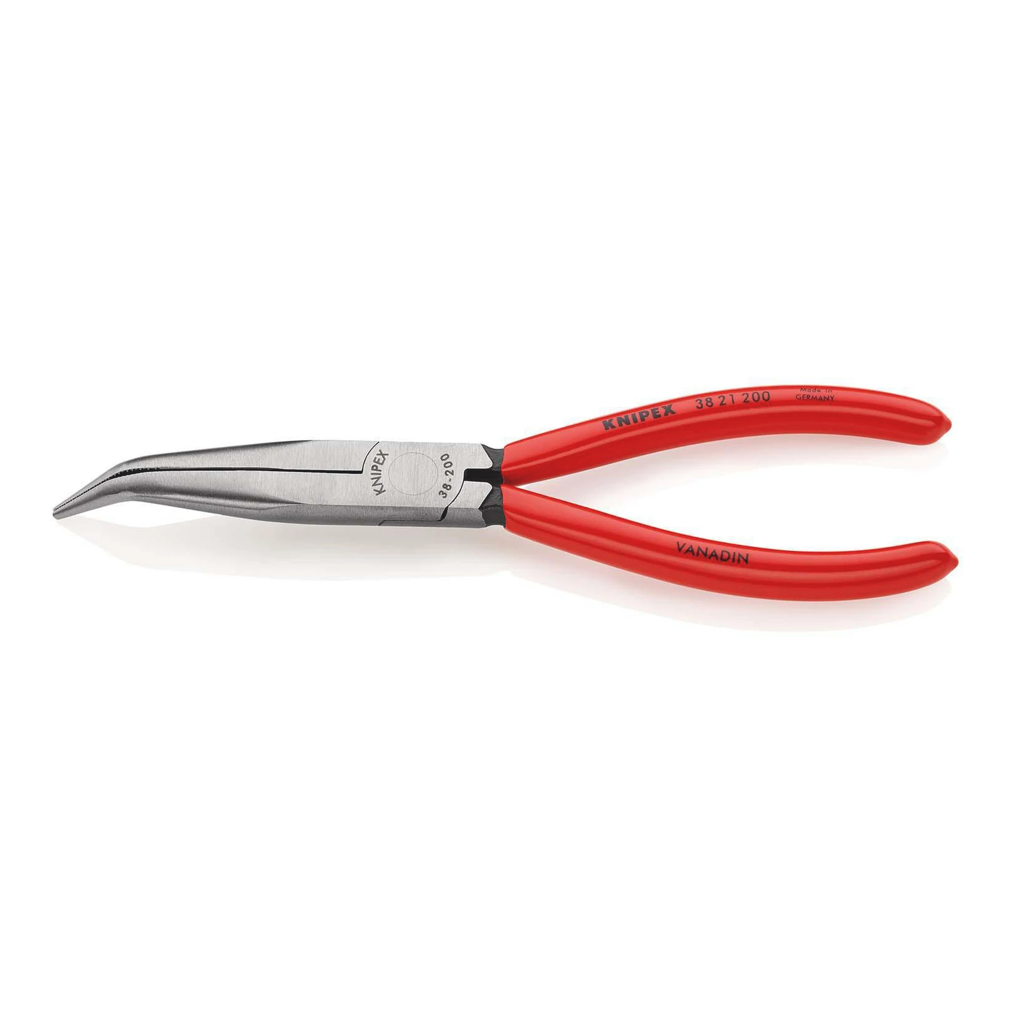 KNIPEX | Mechanikerzange | Länge 200 mm Form 2 | 40° gewinkelt Kunststoffüberzug