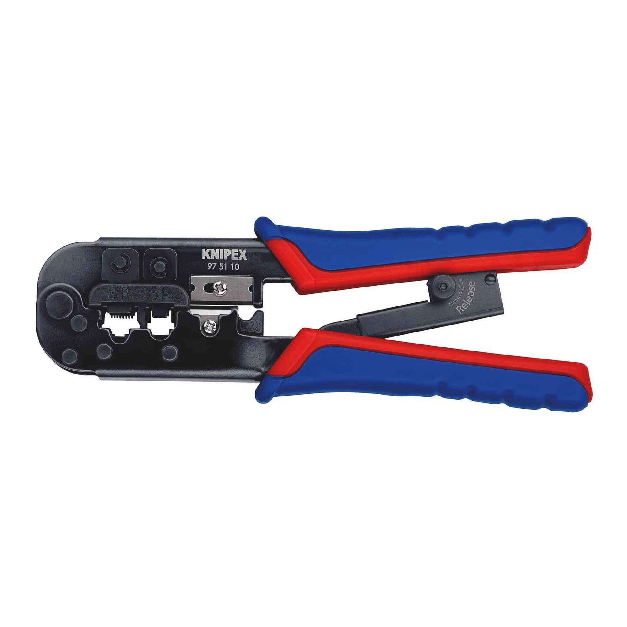 KNIPEX | Crimpzange für Westernstecker | Länge 190 mm