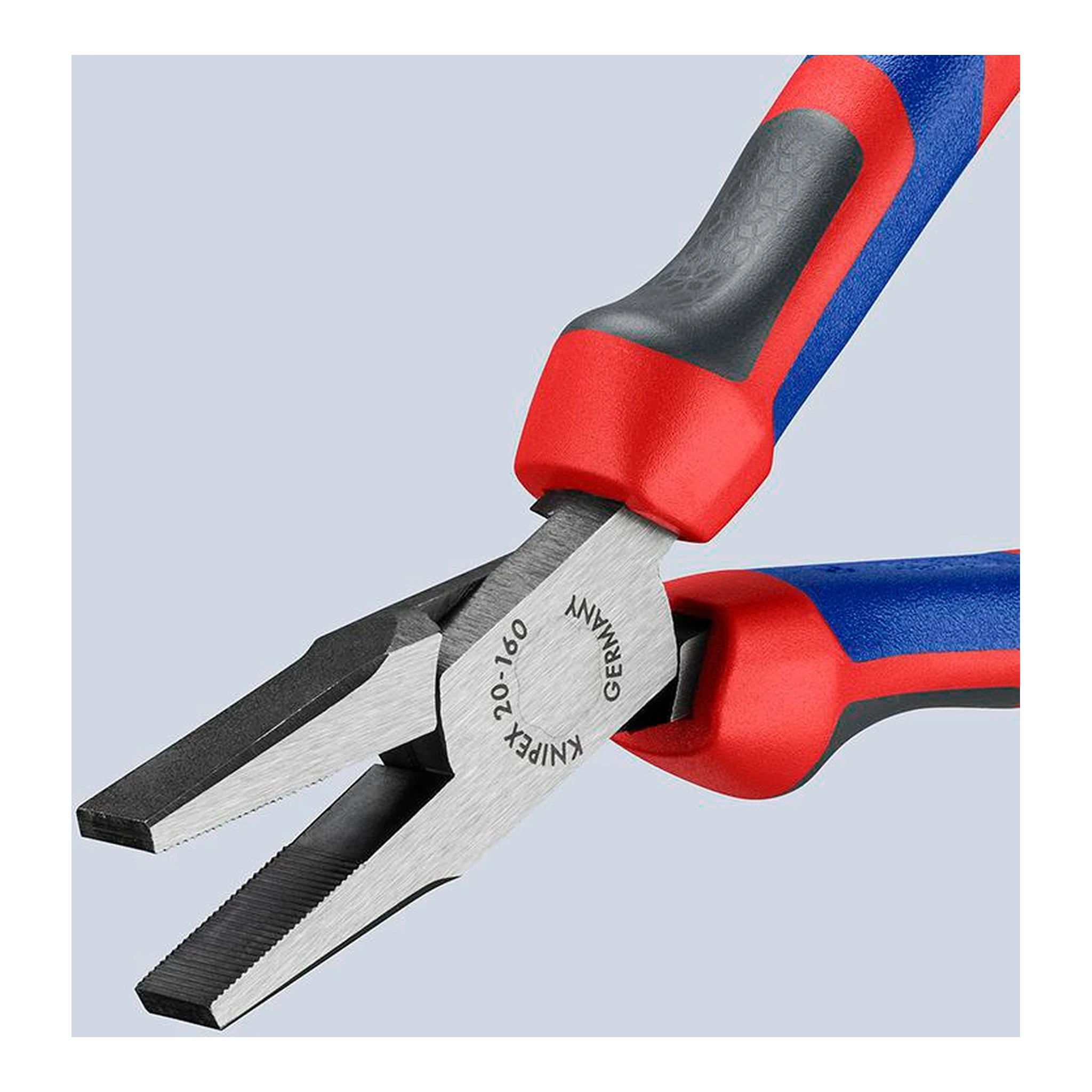 KNIPEX | Flachzange | Gesamtlänge 160 mm | Kopf poliert schwarz atramentiert – Bild 5
