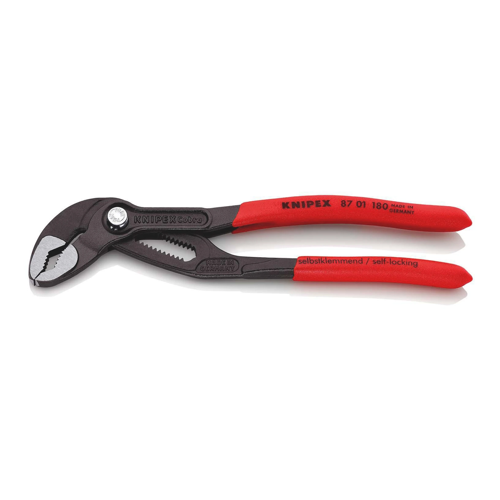 KNIPEX | Wasserpumpenzange | Länge 180 mm Spannweite 36 mm | poliert