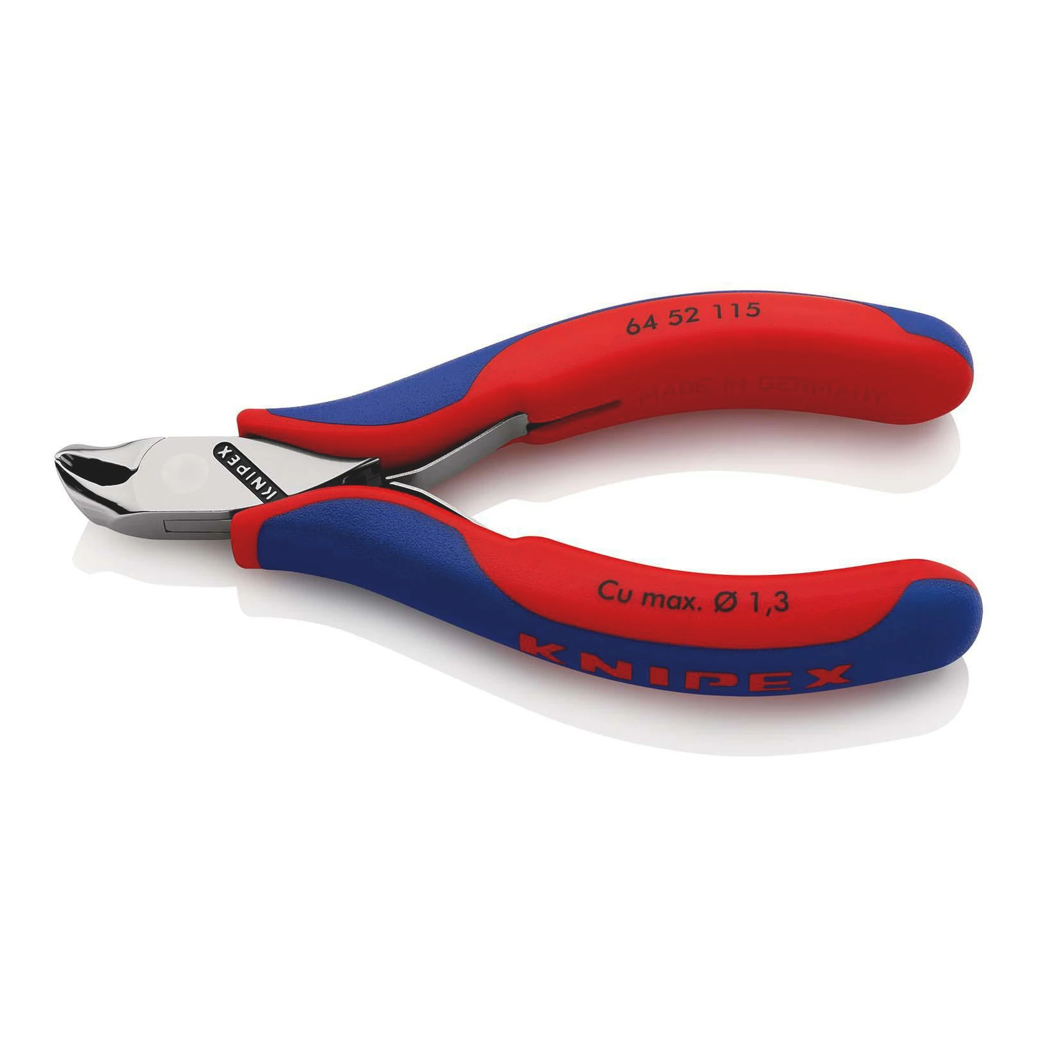 KNIPEX | Elektronik-Vornschneider | Länge 115 mm | Form 5 Facette nein spiegelpoliert