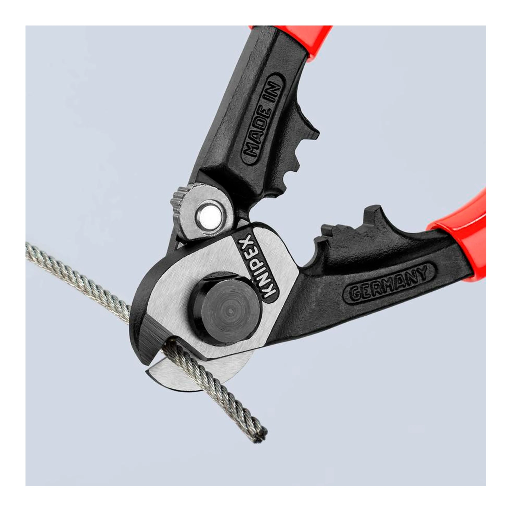 KNIPEX | Drahtseilschere | Länge 190 mm | poliert – Bild 17