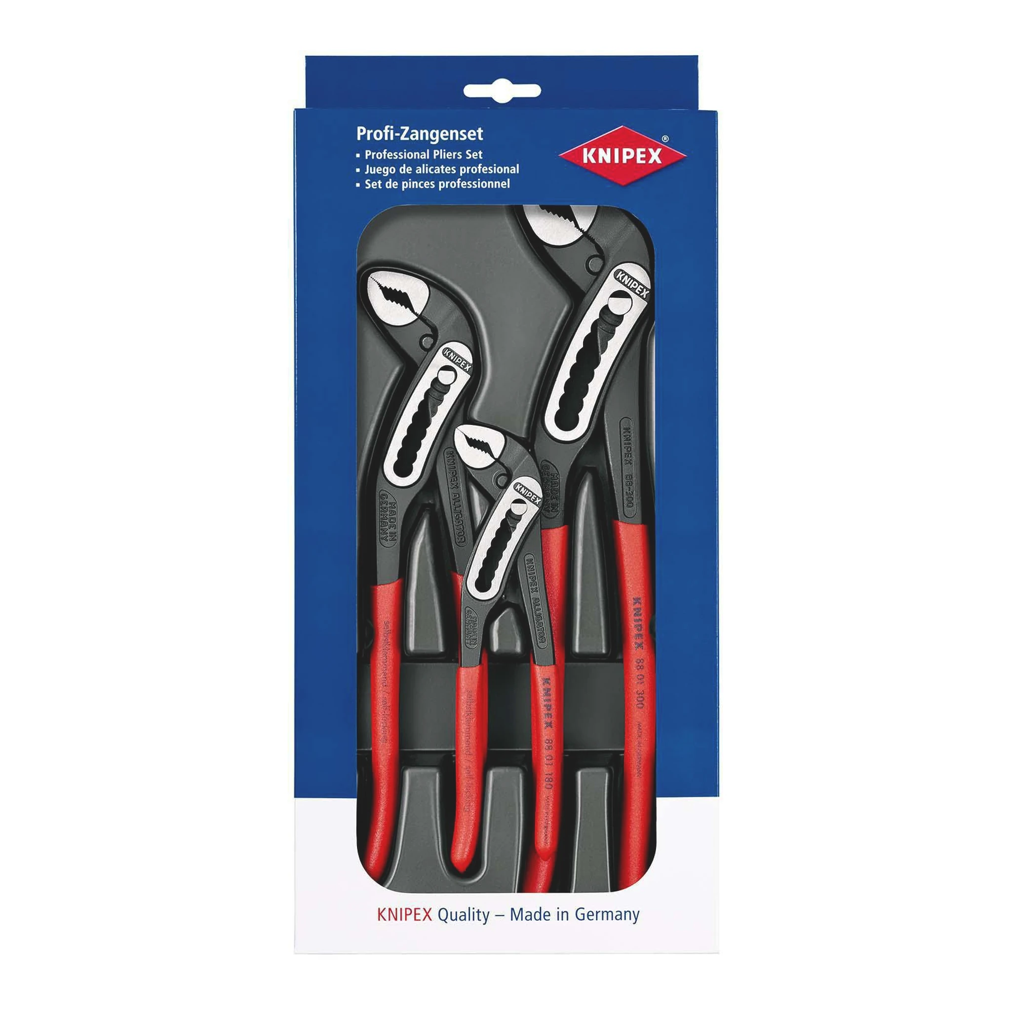 KNIPEX | Zangen-Satz | Inhalt 3-teilig | poliert
