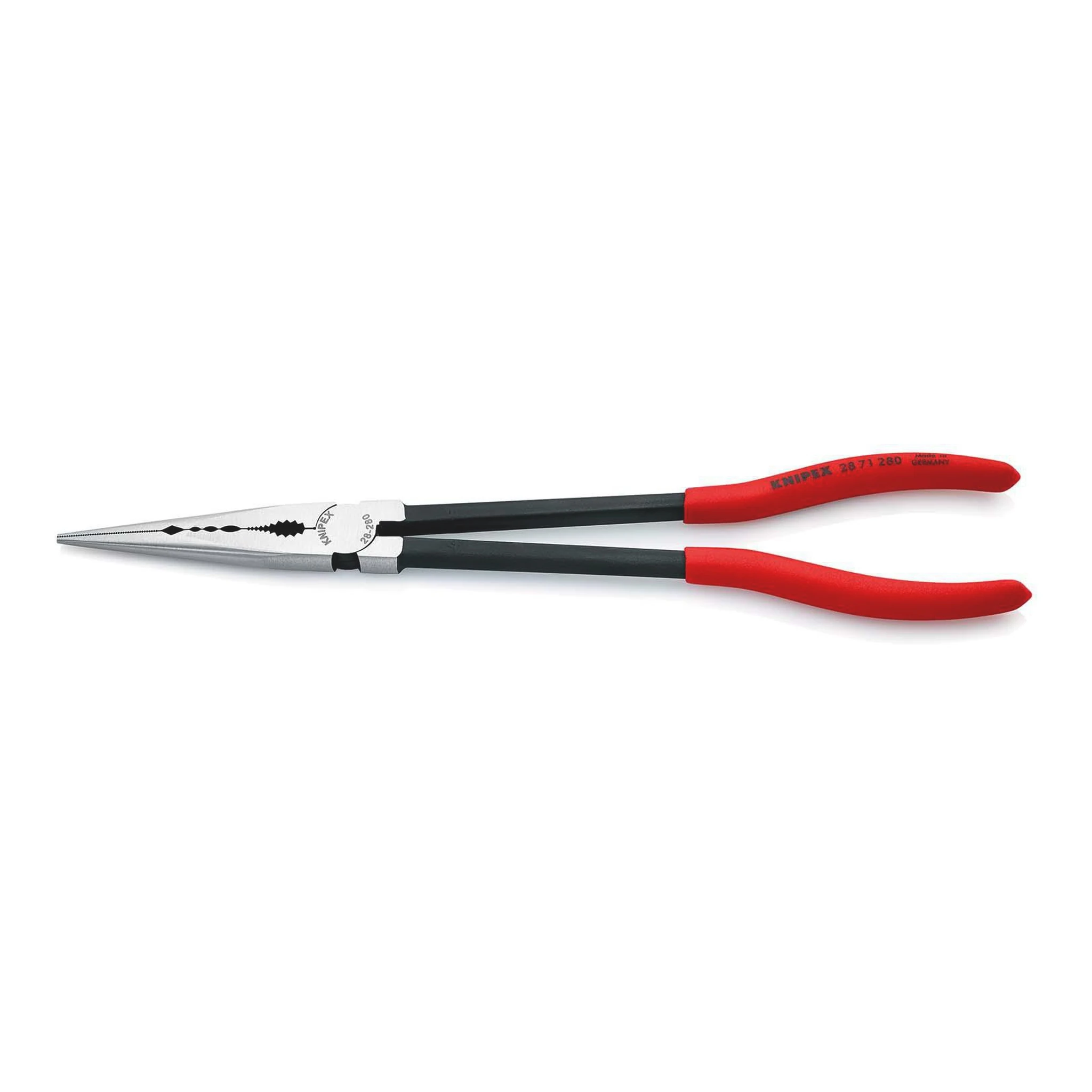 KNIPEX | Montierzange | Länge 280 mm | poliert Kunststoffüberzug