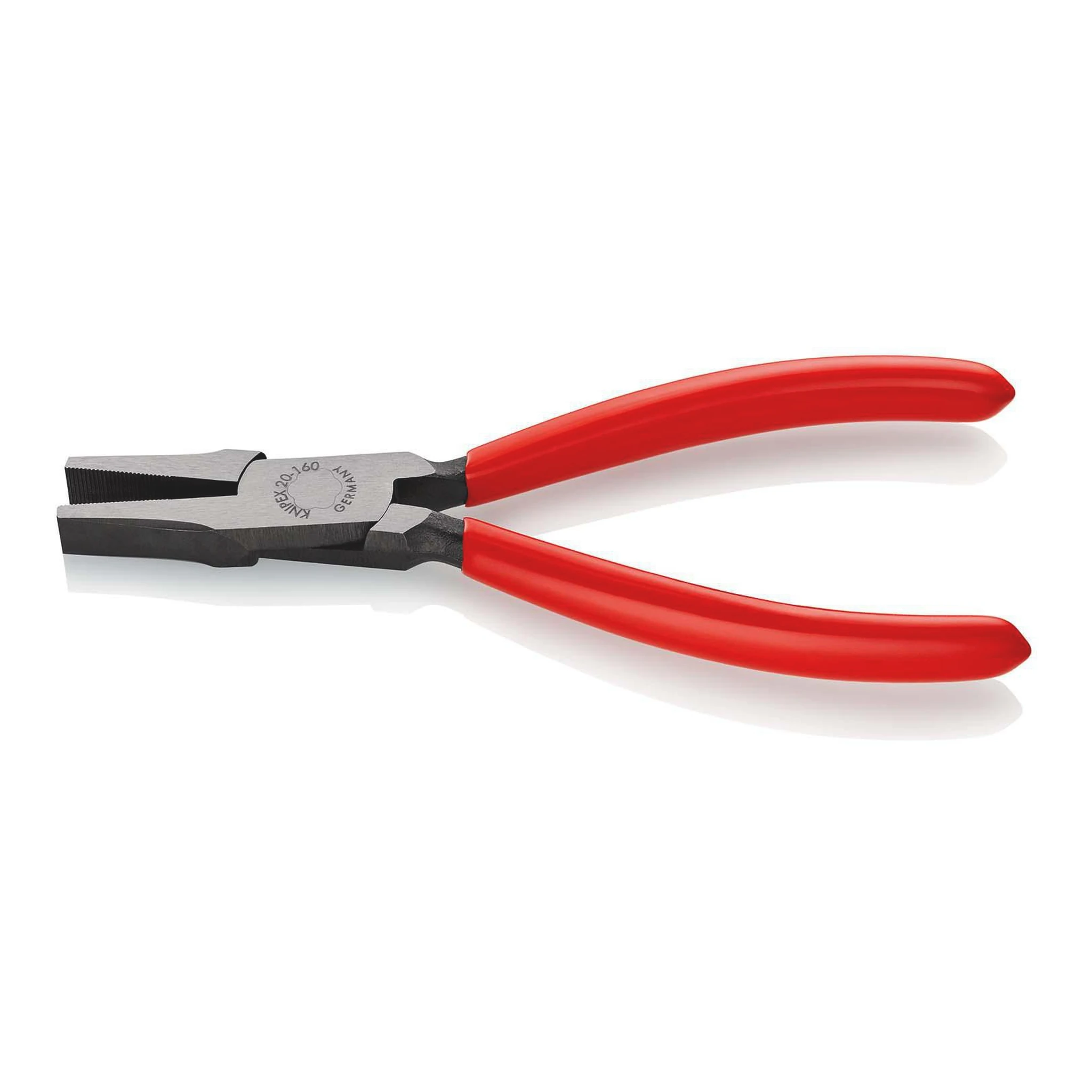 KNIPEX | Flachzange | Gesamtlänge 160 mm | Kopf poliert schwarz atramentiert – Bild 3