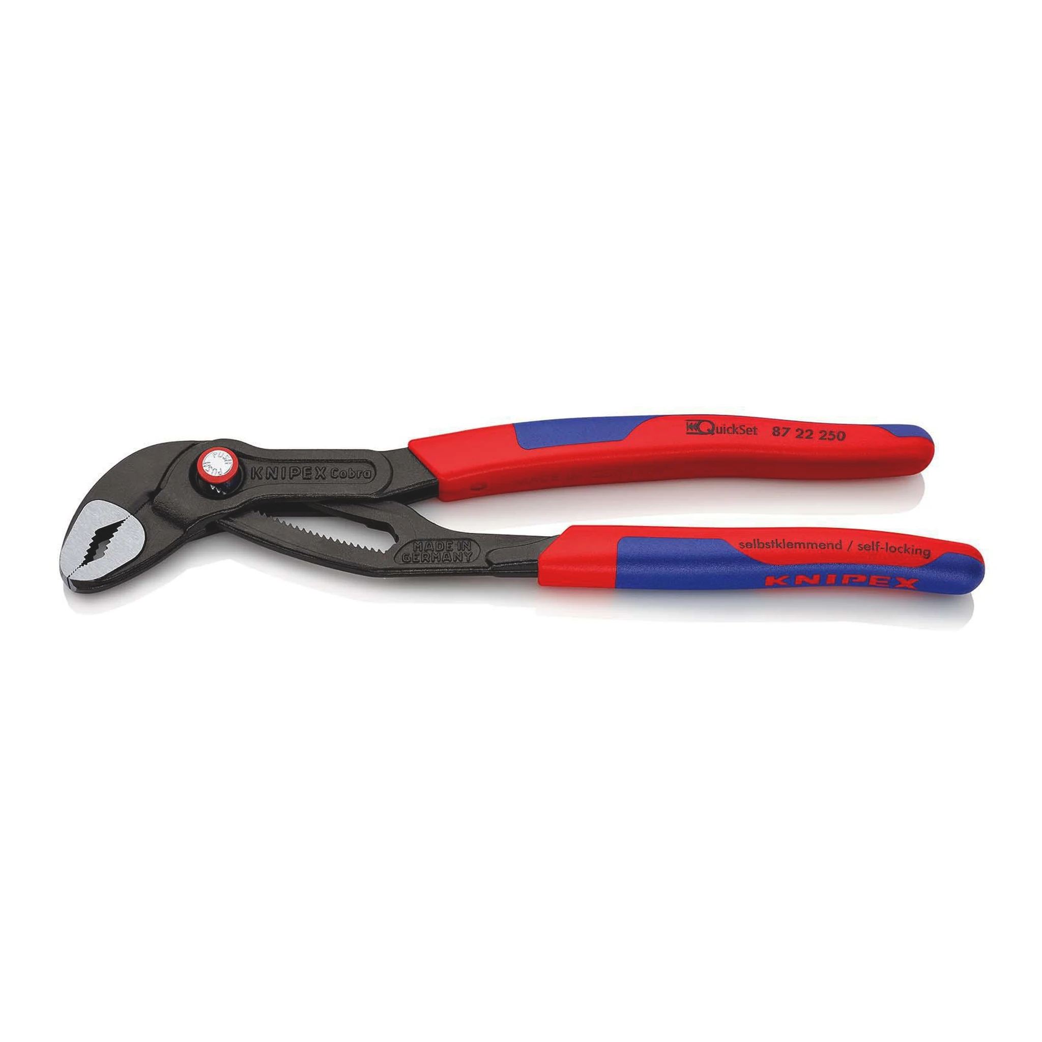 KNIPEX | Wasserpumpenzange | Länge 250 mm Spannweite 46 mm | poliert