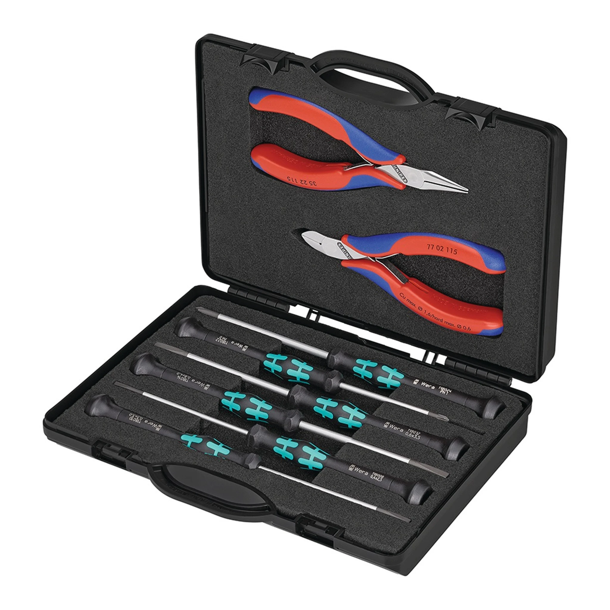 KNIPEX | Elektronikwerkzeug-Satz | 8-teilig