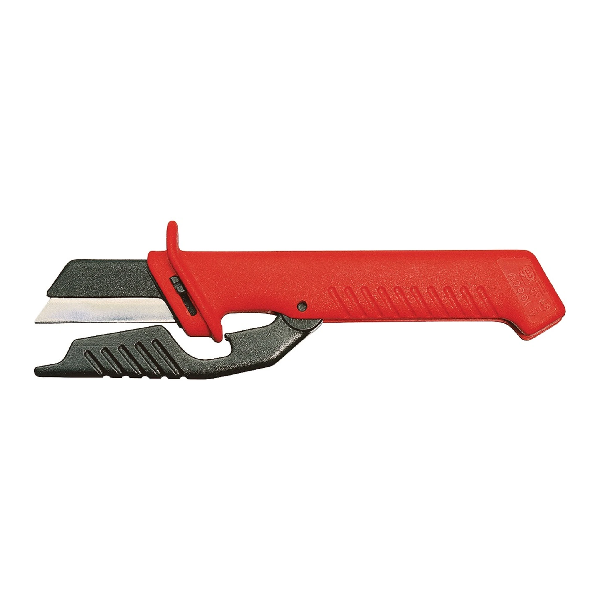 KNIPEX | Kabelmesser | Länge 185 mm Klingenlänge 50 mm | mit Schutzkappe VDE