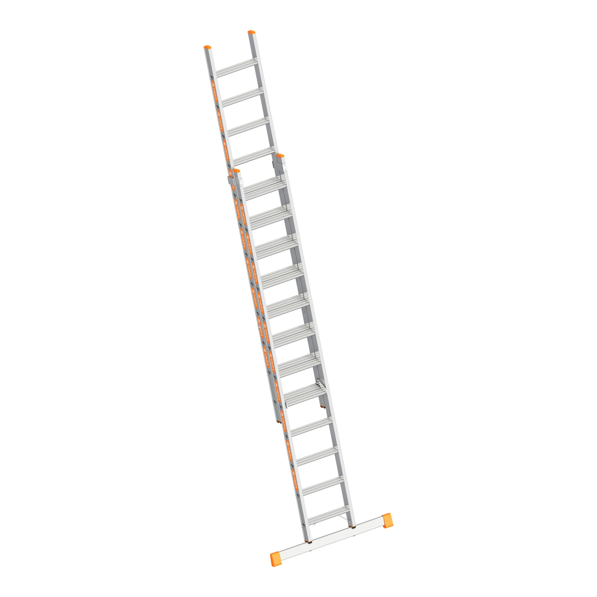 LAYHER | Stufenschiebeleiter | 2 x 12 Stufen