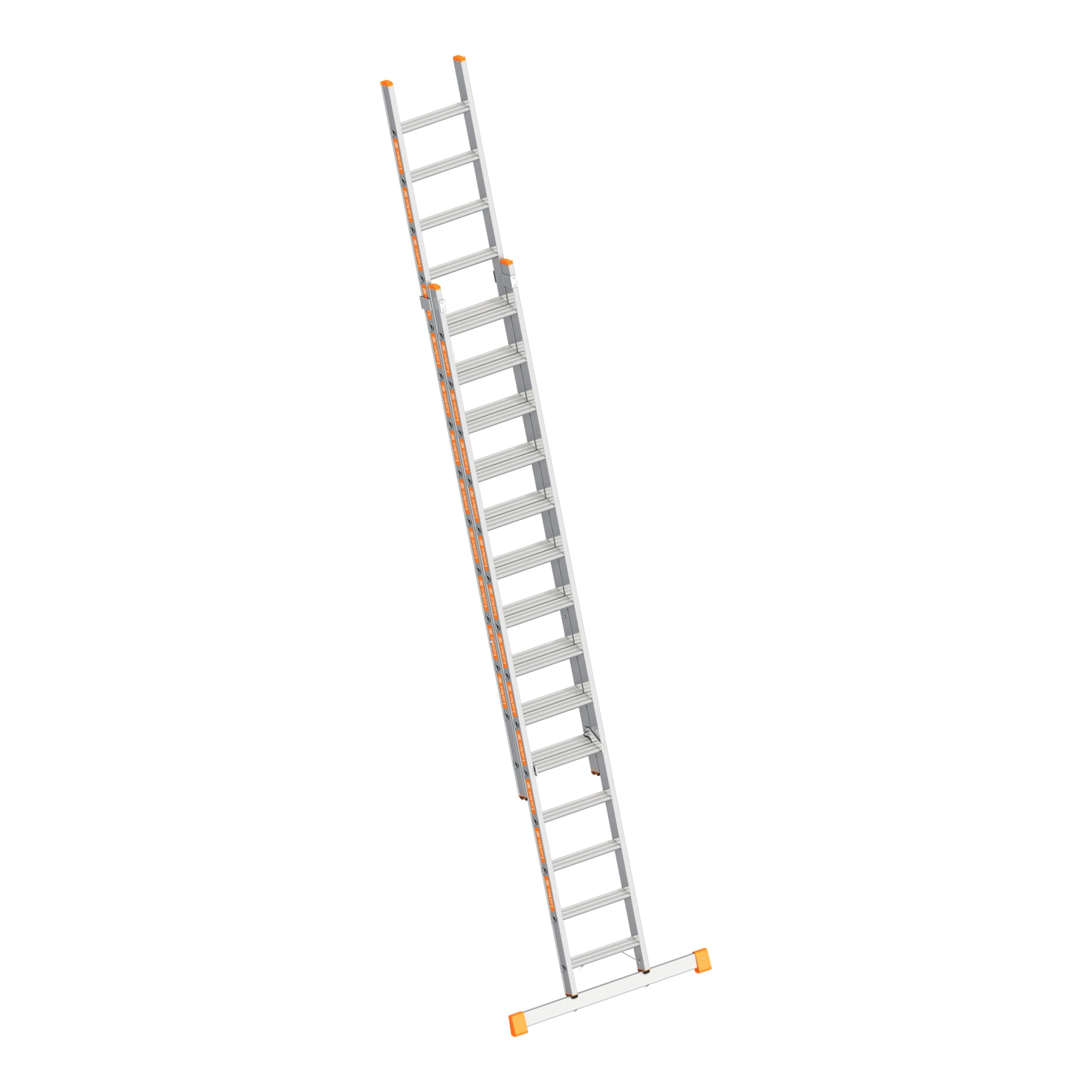 LAYHER | Stufenschiebeleiter | 2 x 14 Stufen
