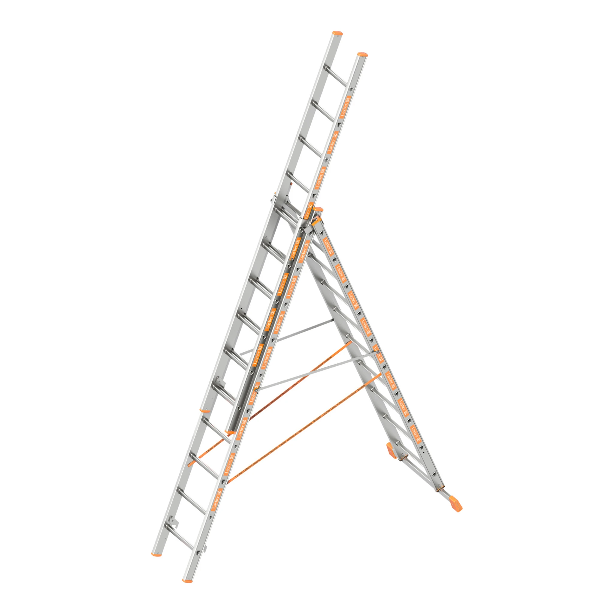 LAYHER | Allzweckleiter | 3 x 10 Sprossen