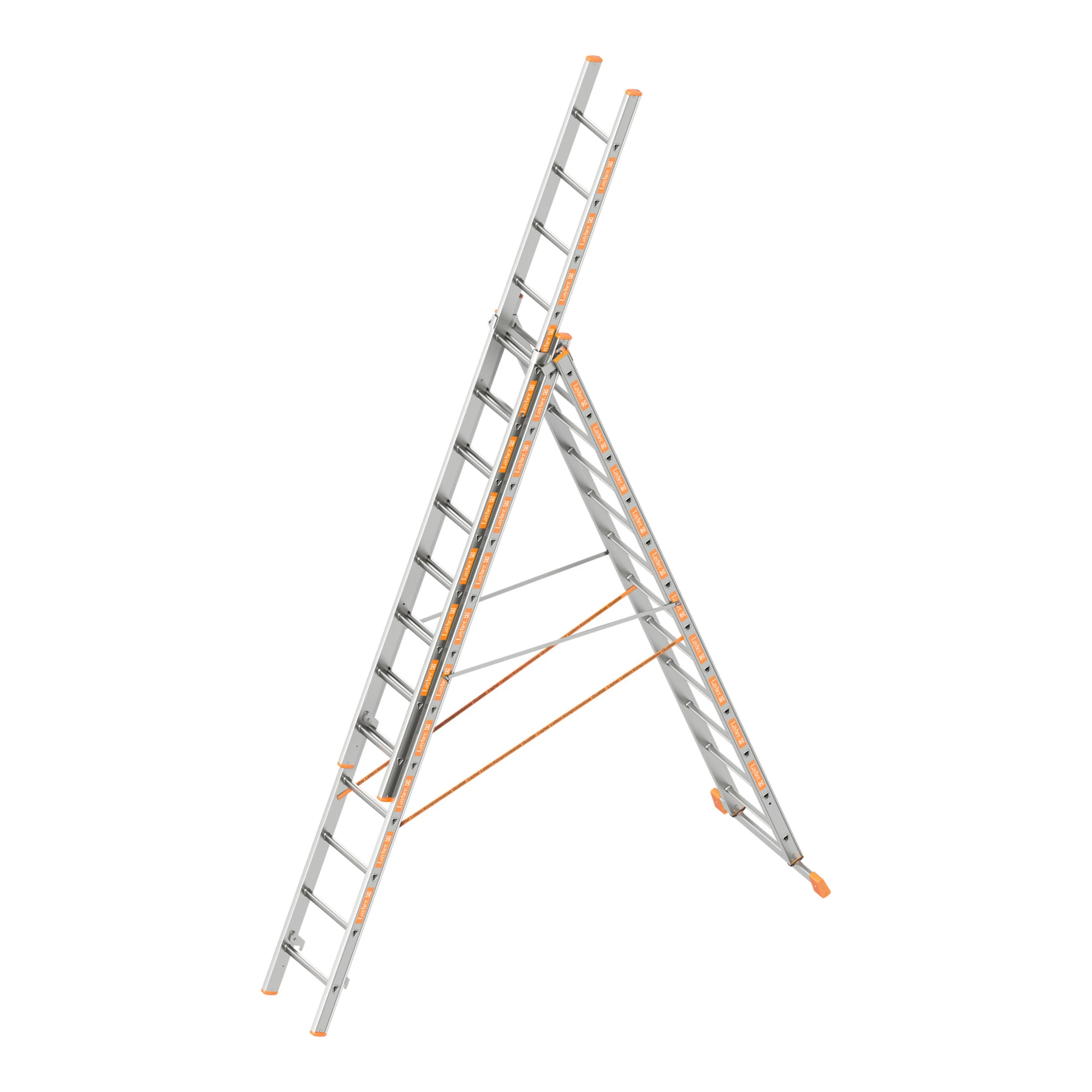 LAYHER | Allzweckleiter | 3 x 12 Sprossen