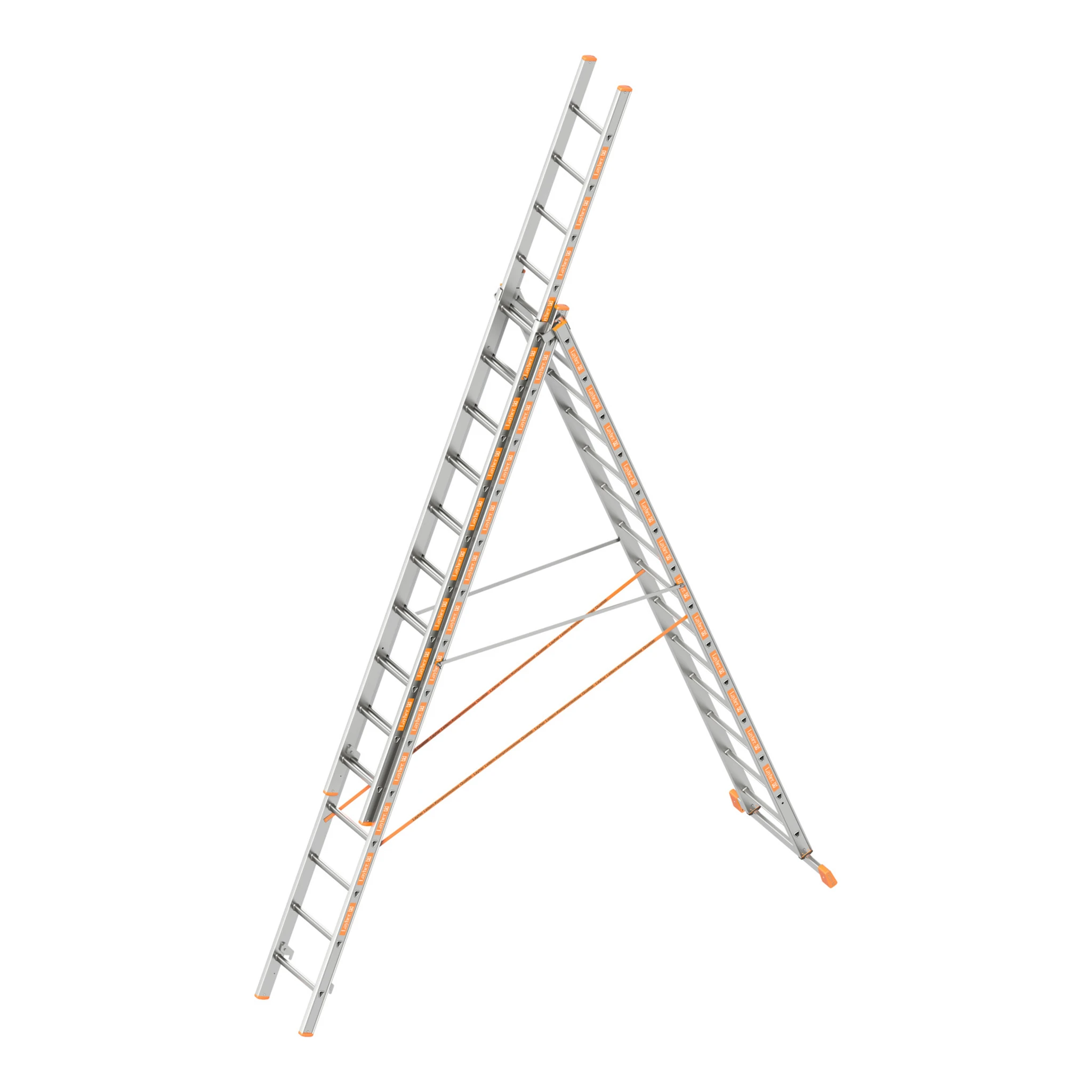 LAYHER | Allzweckleiter | 3 x 14 Sprossen